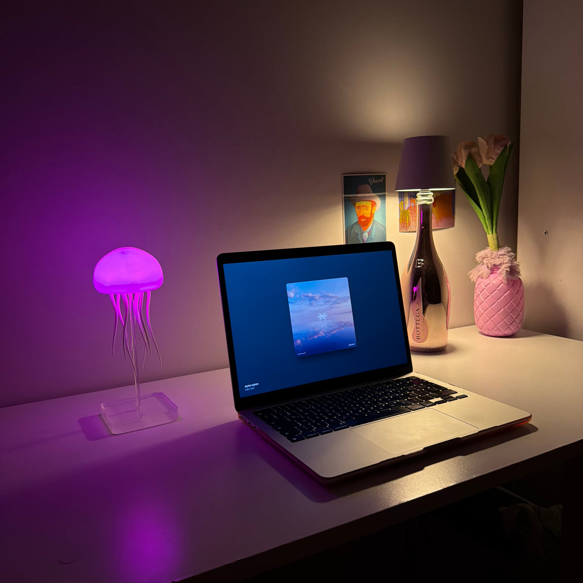 Jellyfish RGB Şarjlı Denizanası LED Lamba | ByLamp