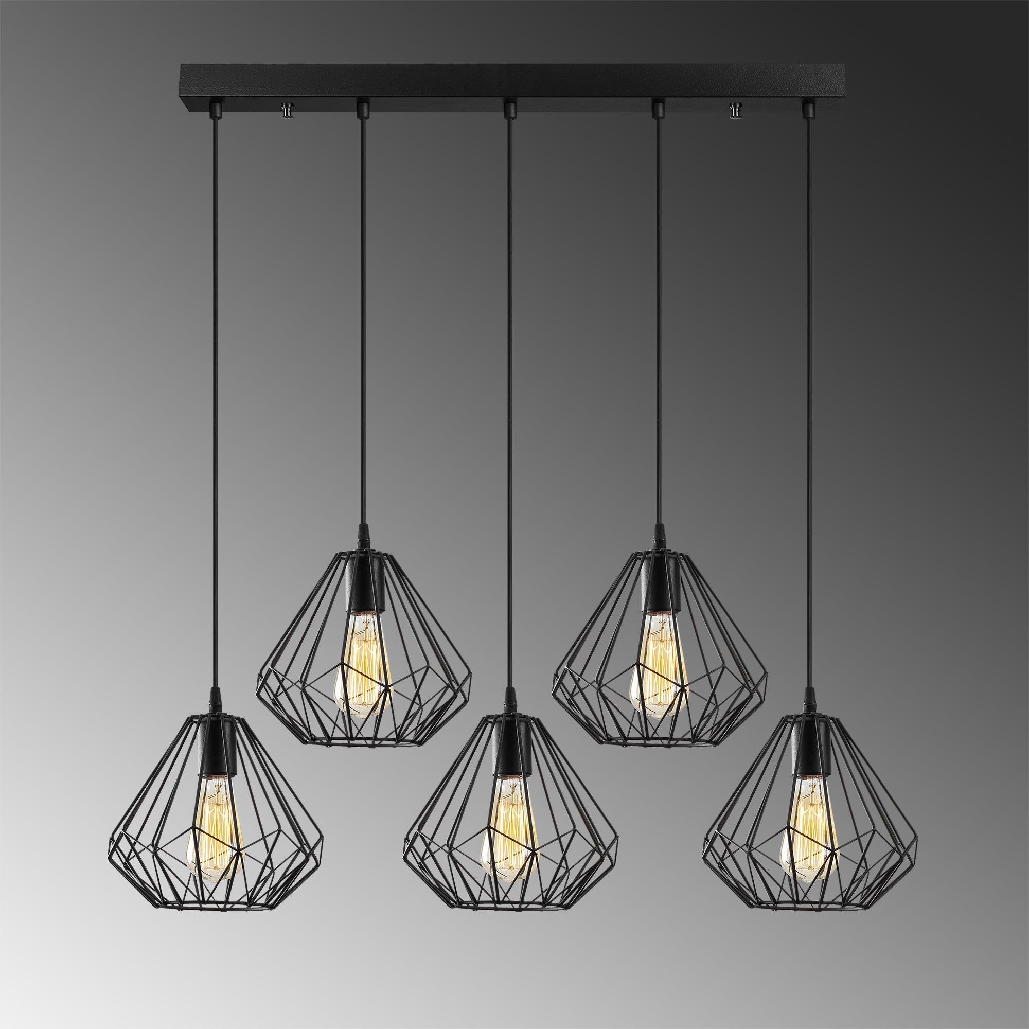 Diamond S 704 5 1 Tel Sarkıt Aydınlatma | ByLamp