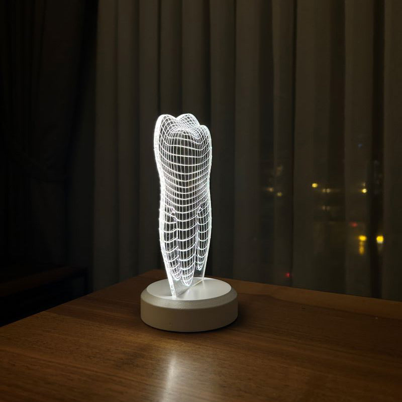 3D Tooth Night Light