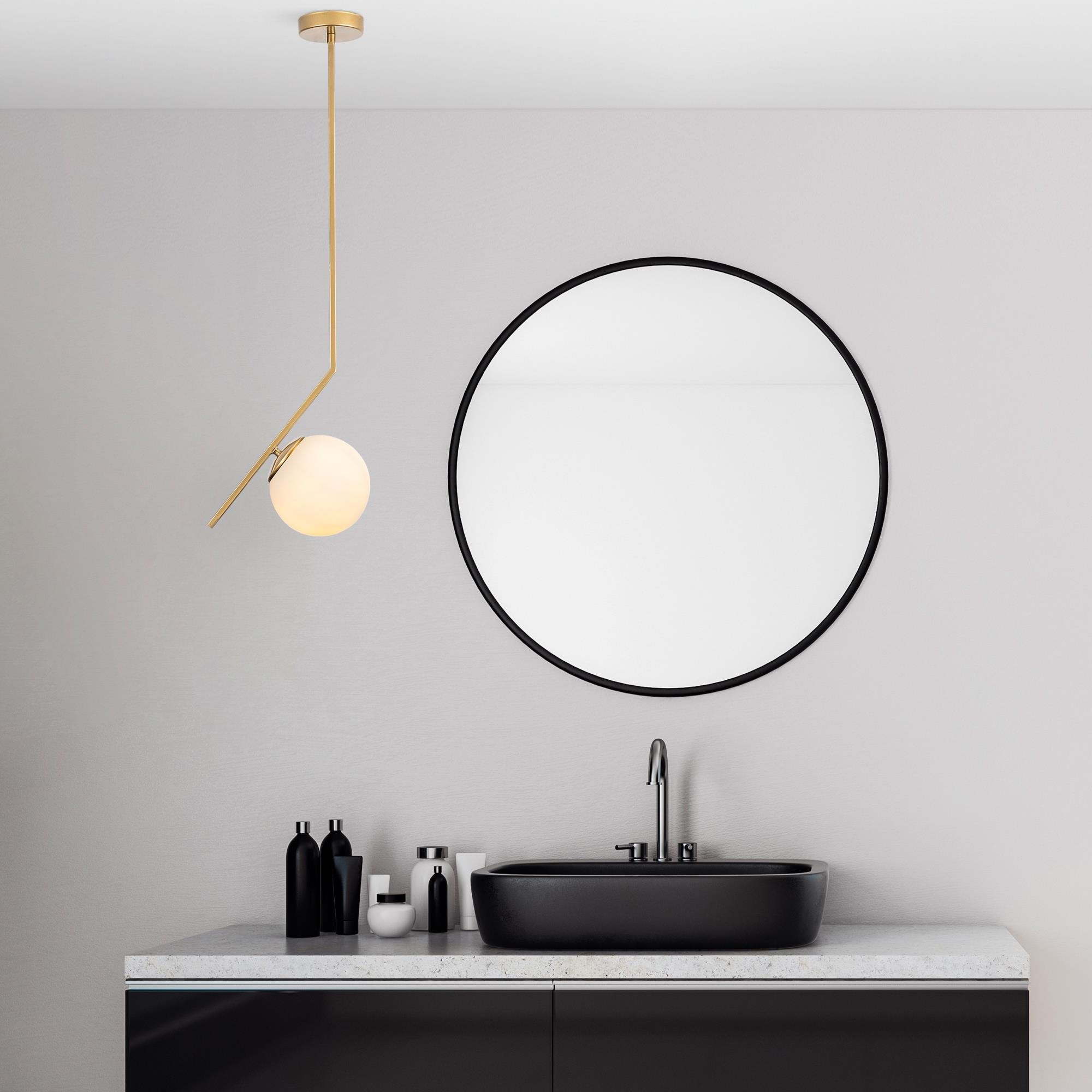 Dolunay 143 1 Cam Avize Aydınlatma | ByLamp