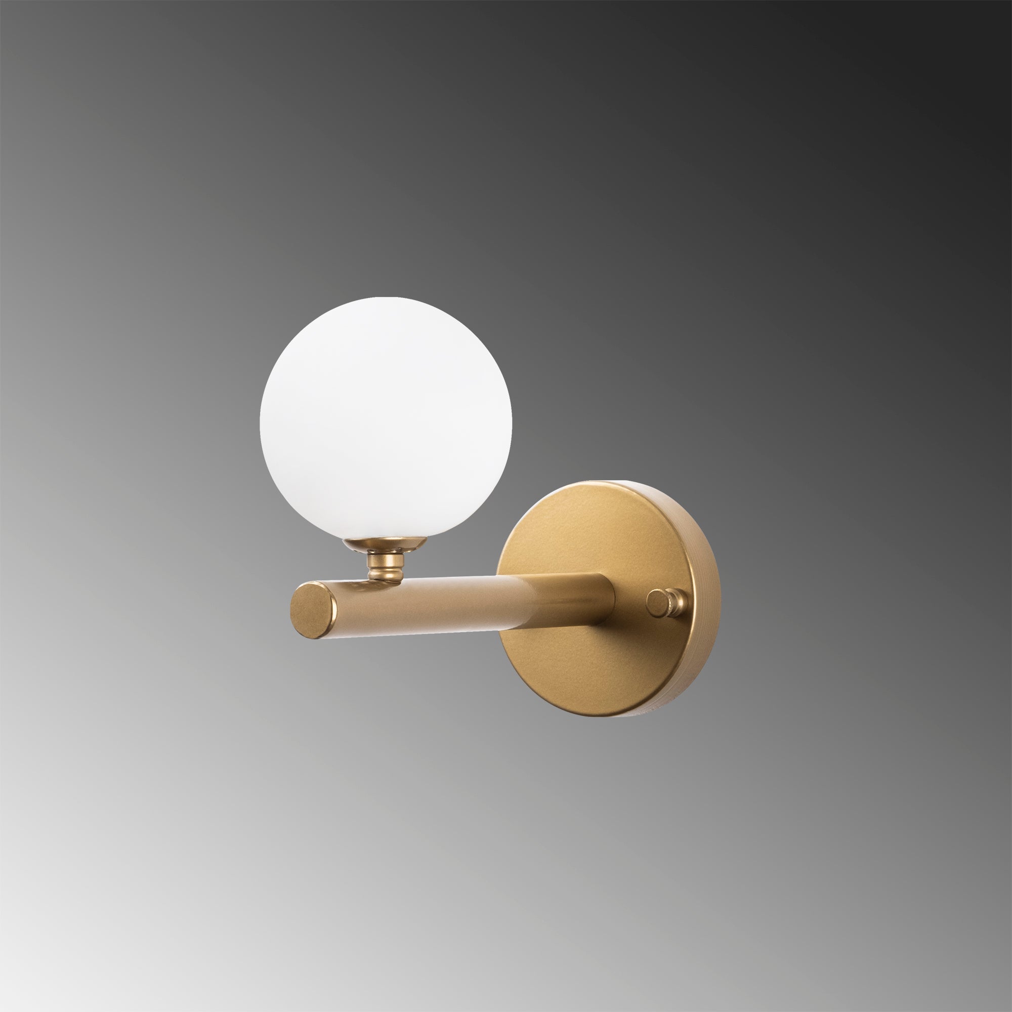 Domino 11034 Cam Aplik Duvar Aydınlatma | ByLamp