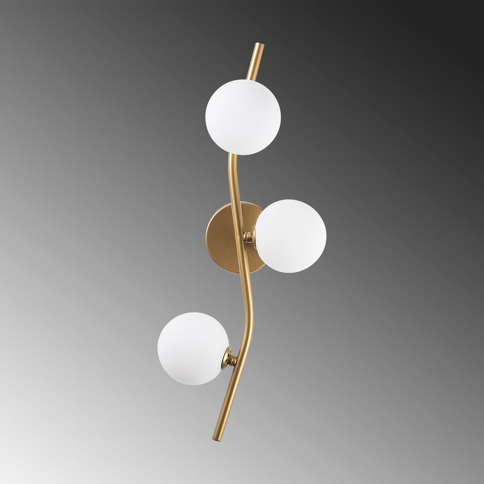 Domino 7147 Cam Aplik Duvar Aydınlatma | ByLamp