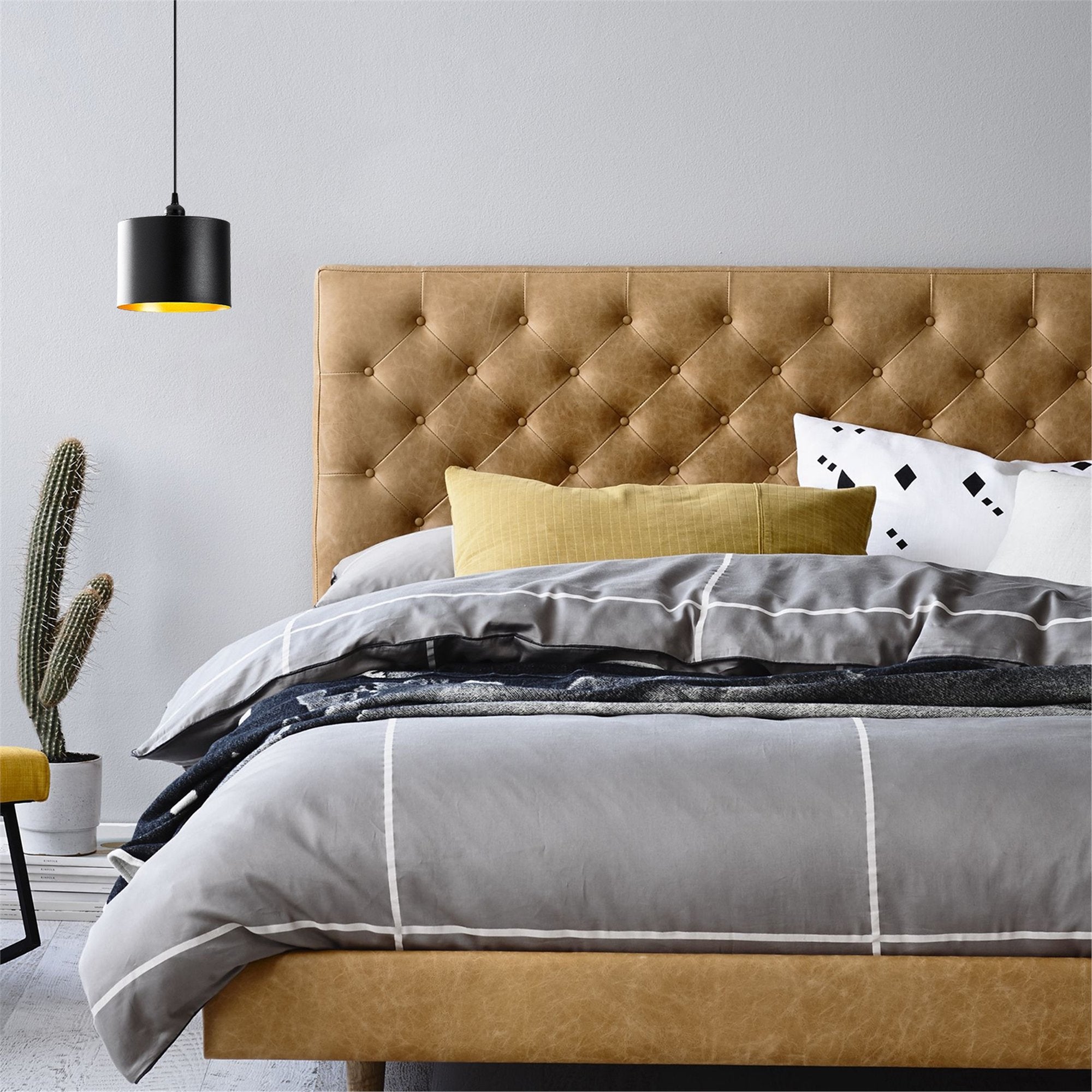 Düz 195 Black 1 Sıvama Sarkıt Aydınlatma | ByLamp