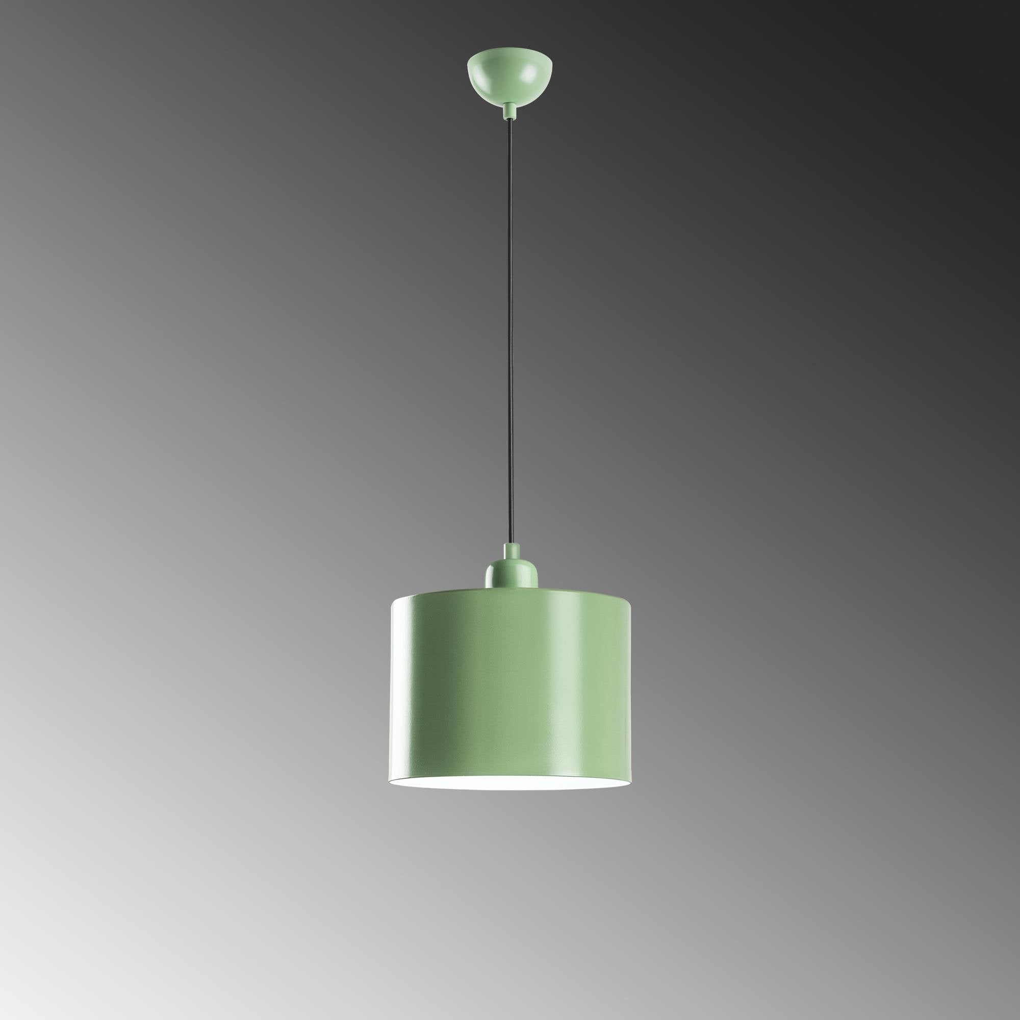 Düz 195 Mint Yeşili 1 Sıvama Sarkıt Aydınlatma | ByLamp