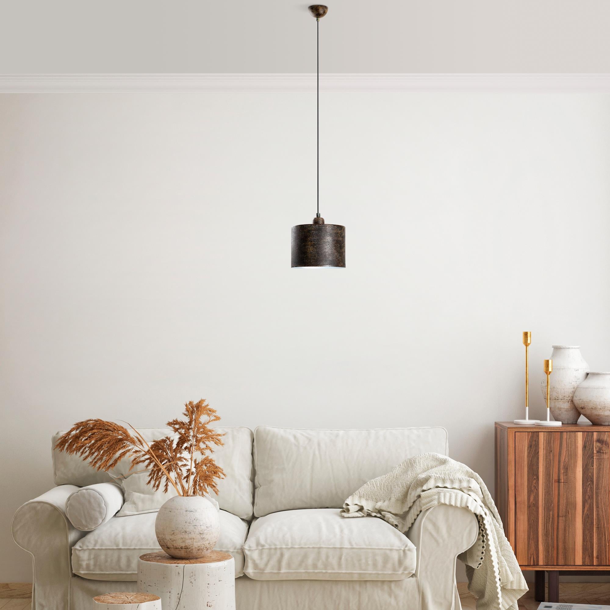 Düz 195 Retro 1 Sıvama Sarkıt Aydınlatma | ByLamp