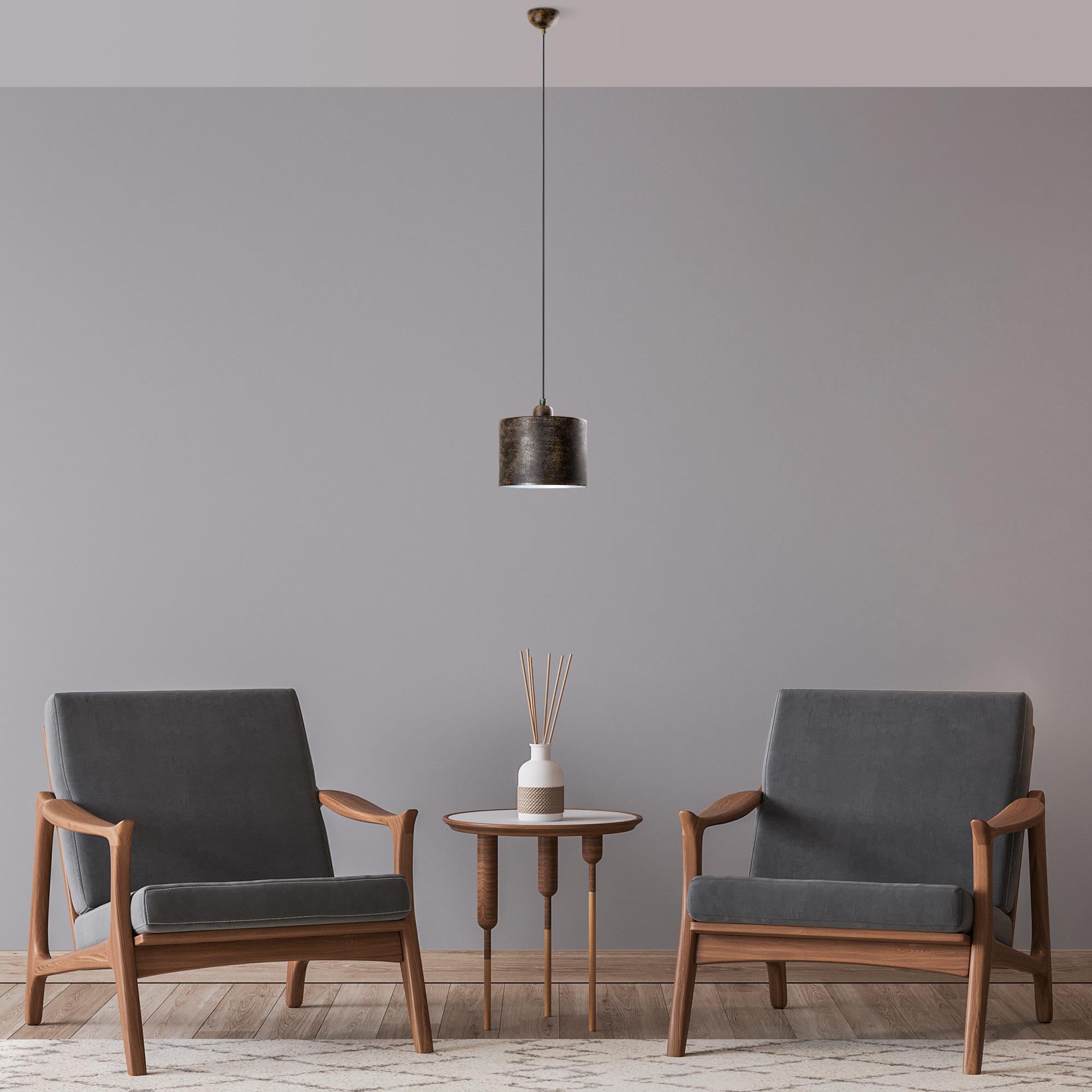 Düz 195 Retro 1 Sıvama Sarkıt Aydınlatma | ByLamp