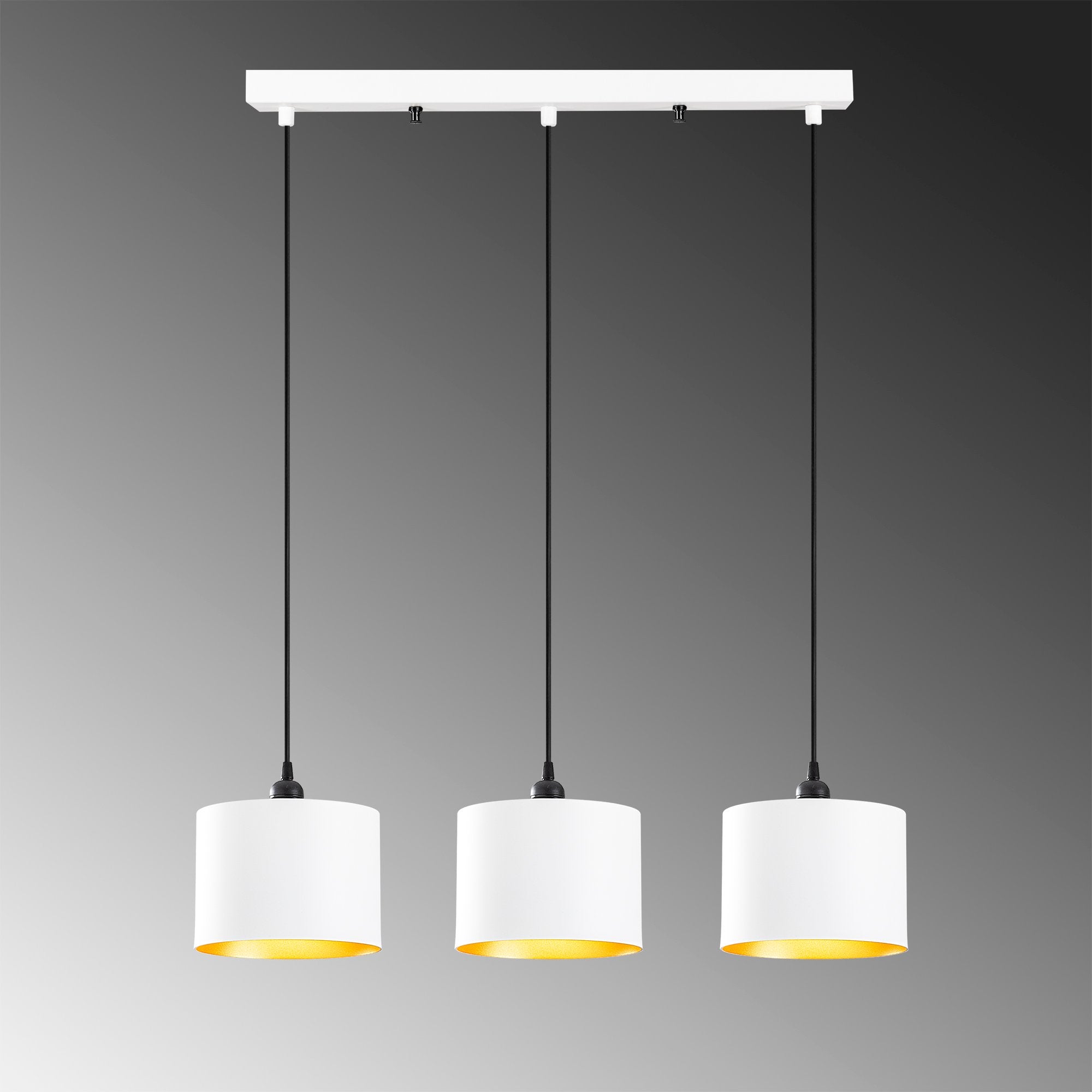 Düz 195 White 2 Sıvama Sarkıt Aydınlatma | ByLamp