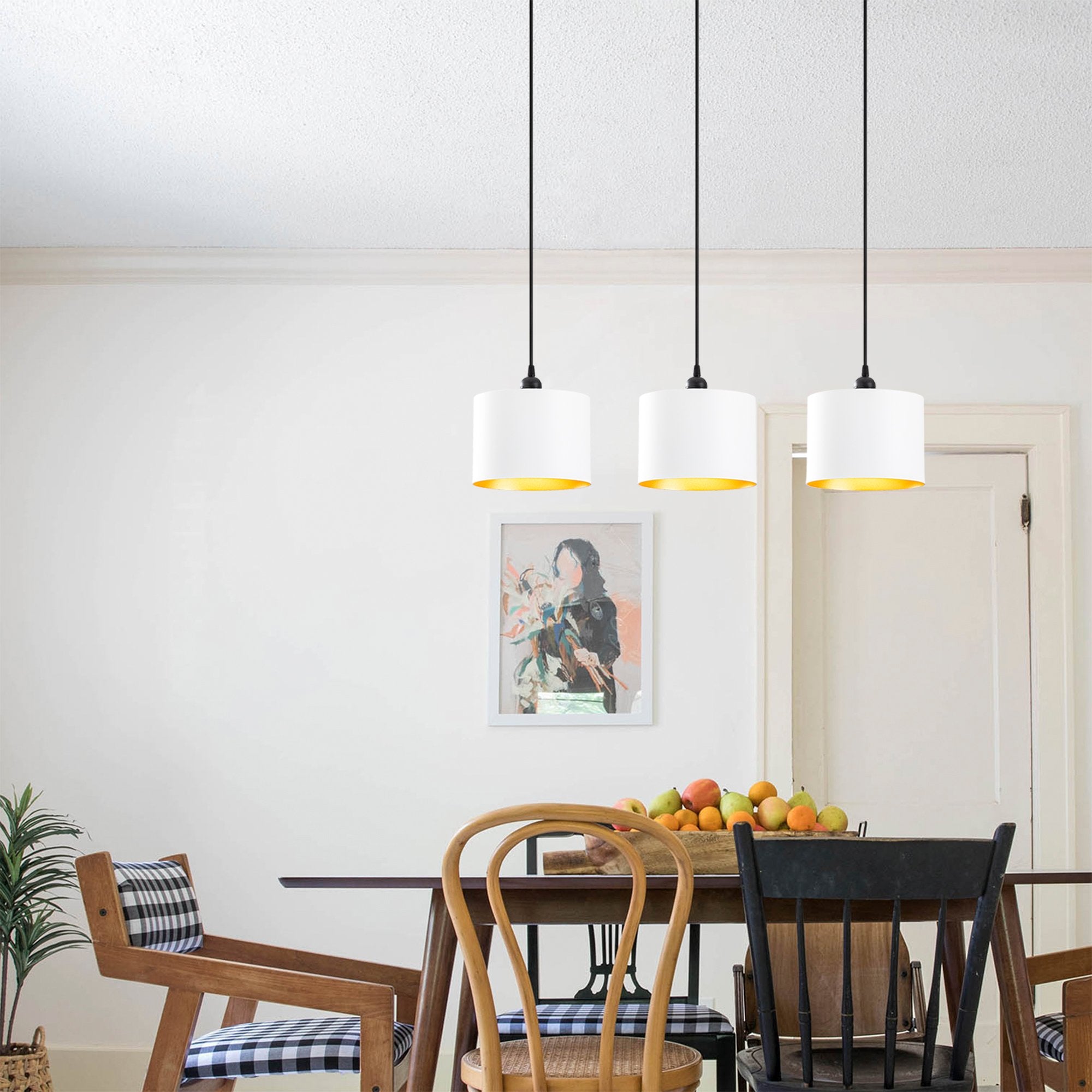 Düz 195 White 2 Sıvama Sarkıt Aydınlatma | ByLamp