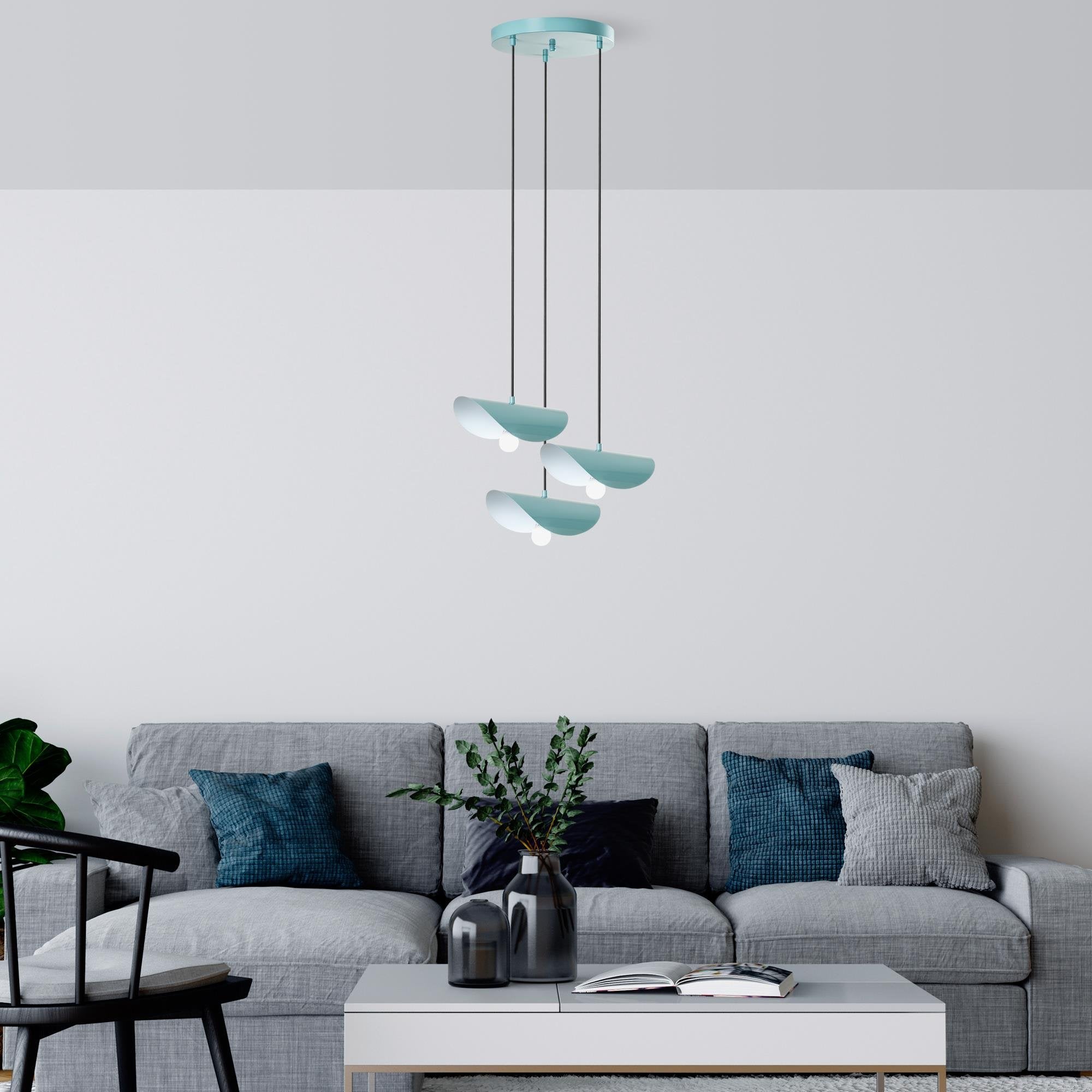 Eğer MR 964 Turkuaz Sıvama Sarkıt Aydınlatma | ByLamp