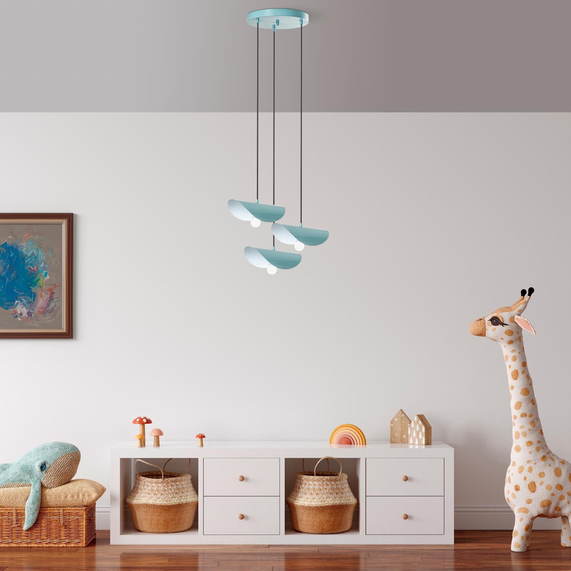 Eğer MR 964 Turkuaz Sıvama Sarkıt Aydınlatma | ByLamp