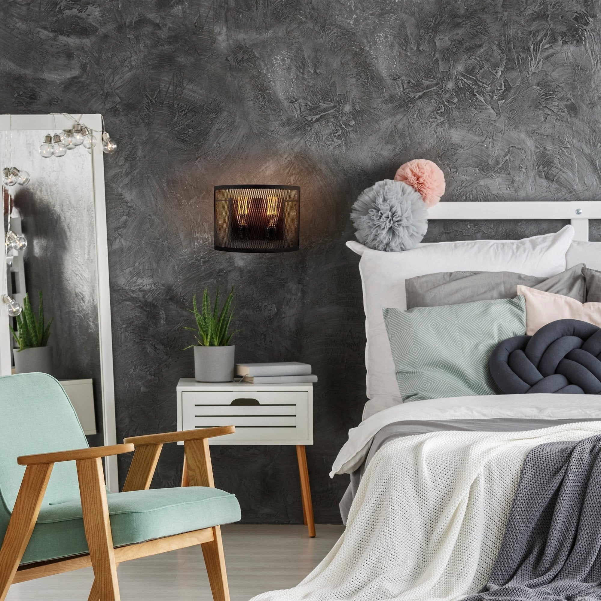 Elek N 990 Tel Aplik Duvar Aydınlatma | ByLamp