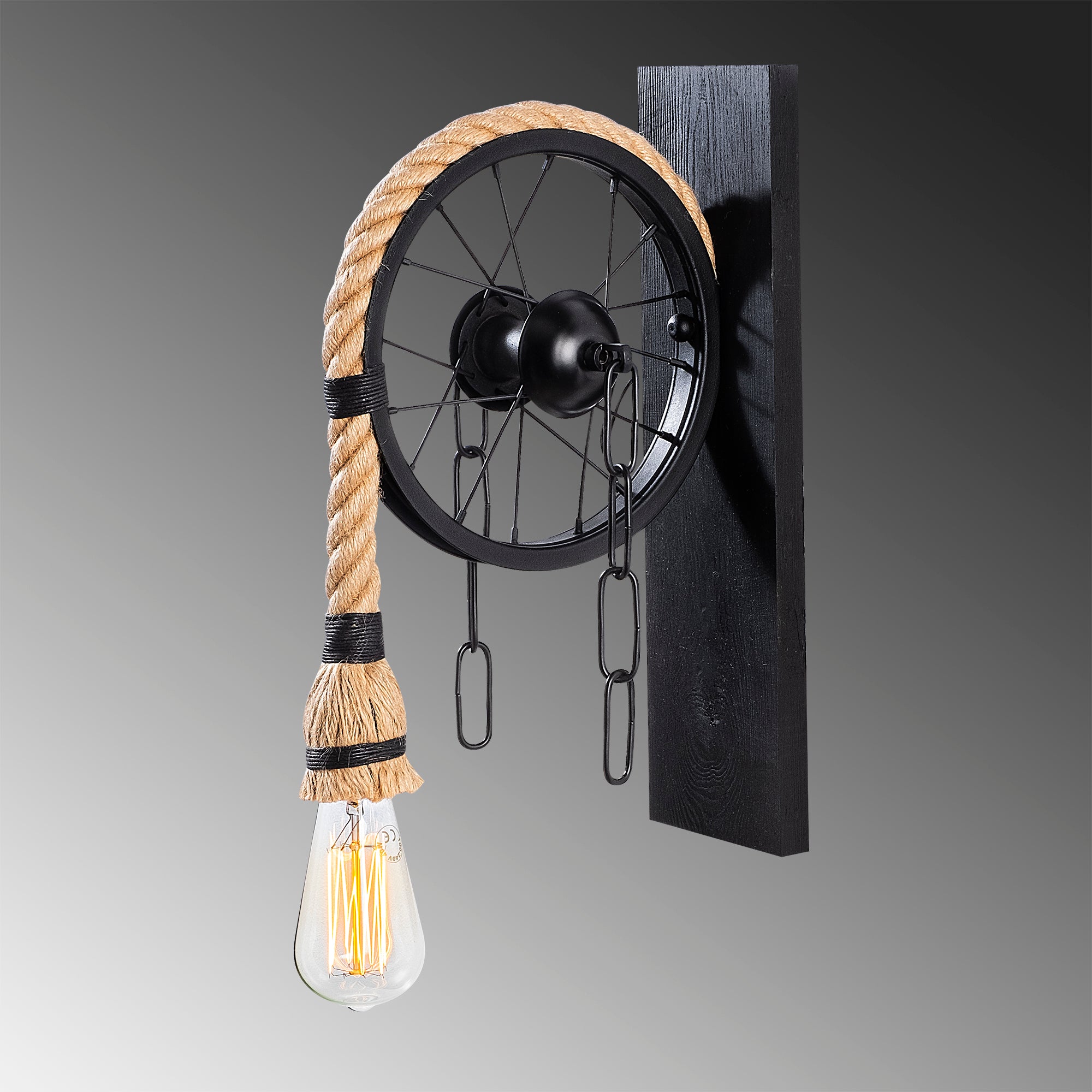 Doğa DN 129 Ahşap Aplik Duvar Aydınlatma | ByLamp