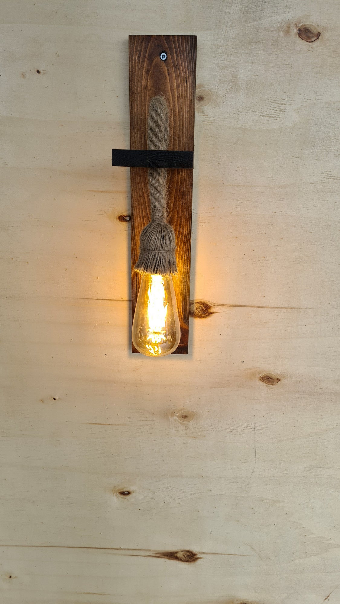 Kavak KV 117 Ahşap Aplik Duvar Aydınlatma | ByLamp