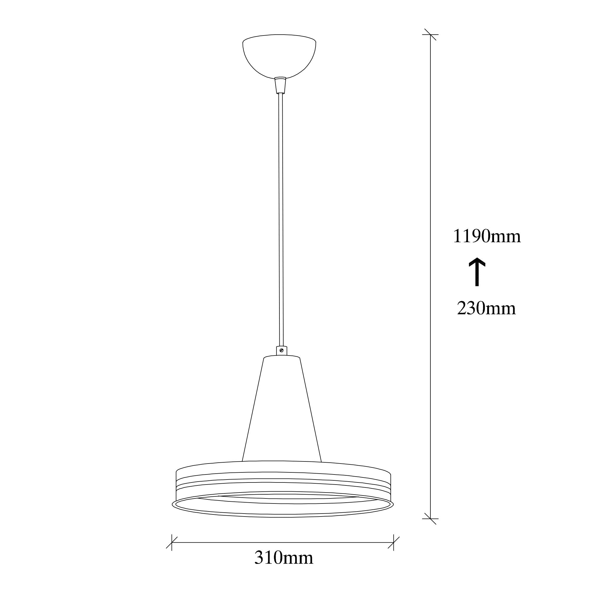 Ersin Nus 2501 Sıvama Sarkıt Aydınlatma | ByLamp