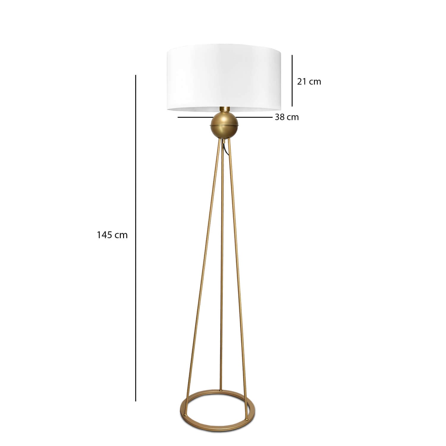 Eskitme Gold Lambader | ByLamp