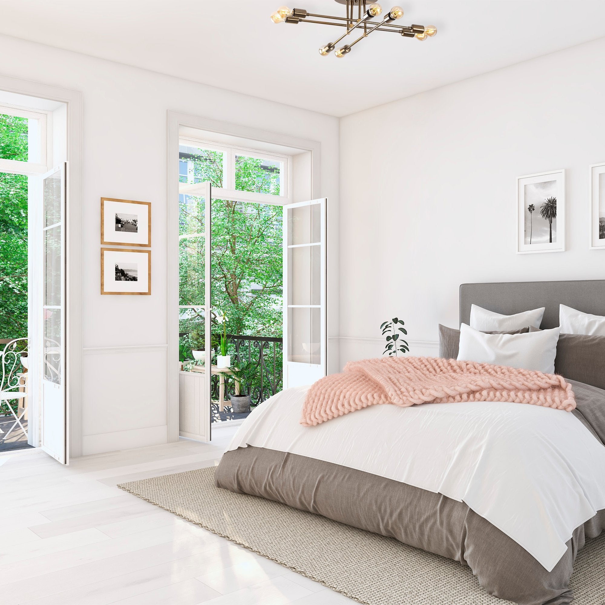 Exhaust Nua 1321 Rustik Plafonyer Aydınlatma | ByLamp