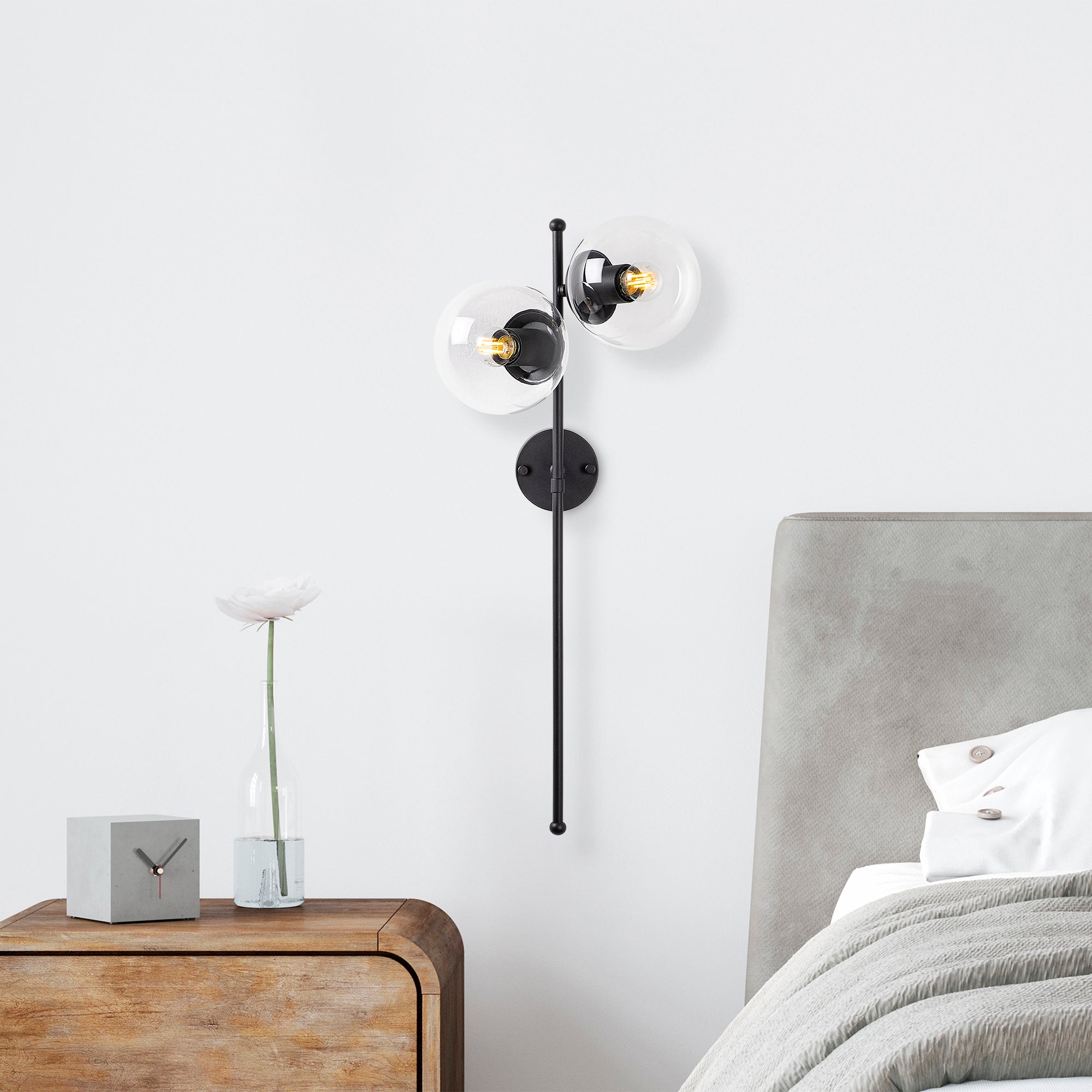 Fazlı 10415 Cam Aplik Duvar Aydınlatma | ByLamp