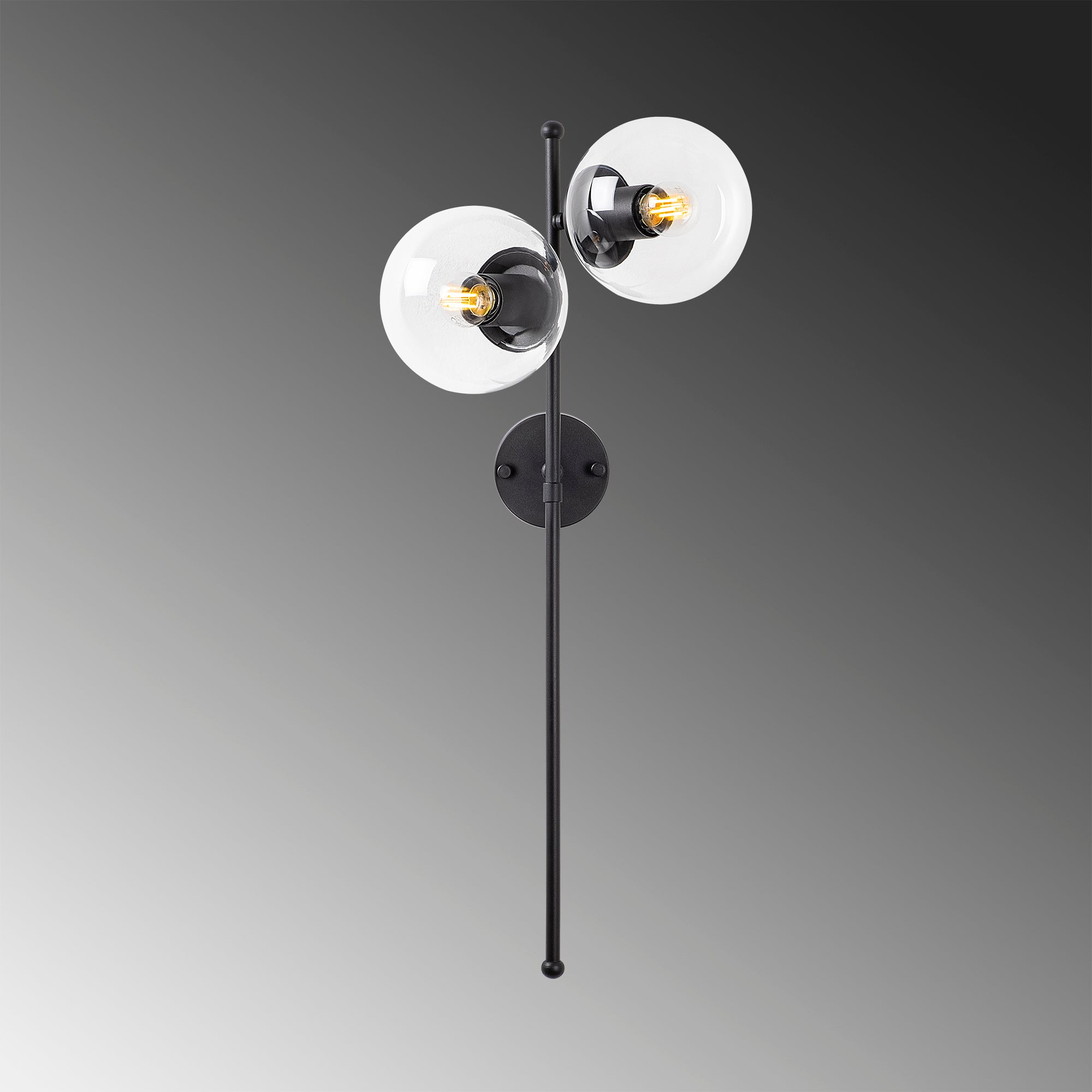 Fazlı 10415 Cam Aplik Duvar Aydınlatma | ByLamp