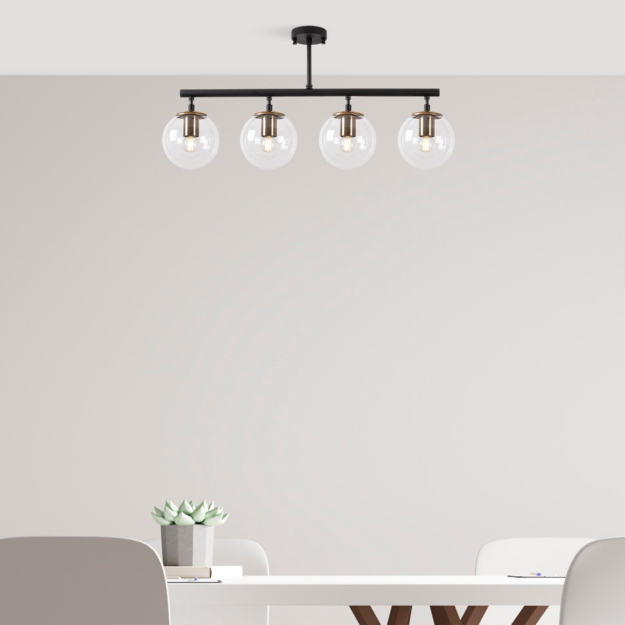 Fazlı 10431 Cam Plafonyer Aydınlatma | ByLamp