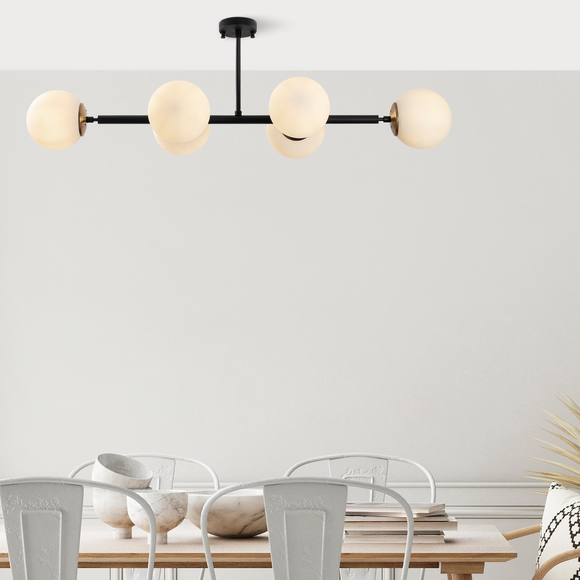 Fazlı 10486 Cam Plafonyer Aydınlatma | ByLamp