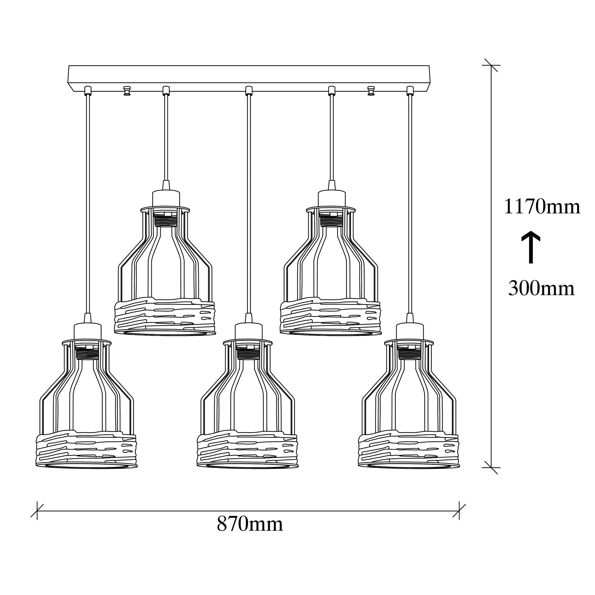 Fiko 6586 Tel Sarkıt Aydınlatma | ByLamp