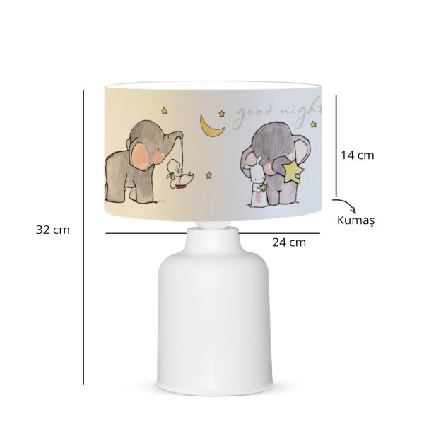 Unicorn Kids Room Lampshade Lamp | ByLamp