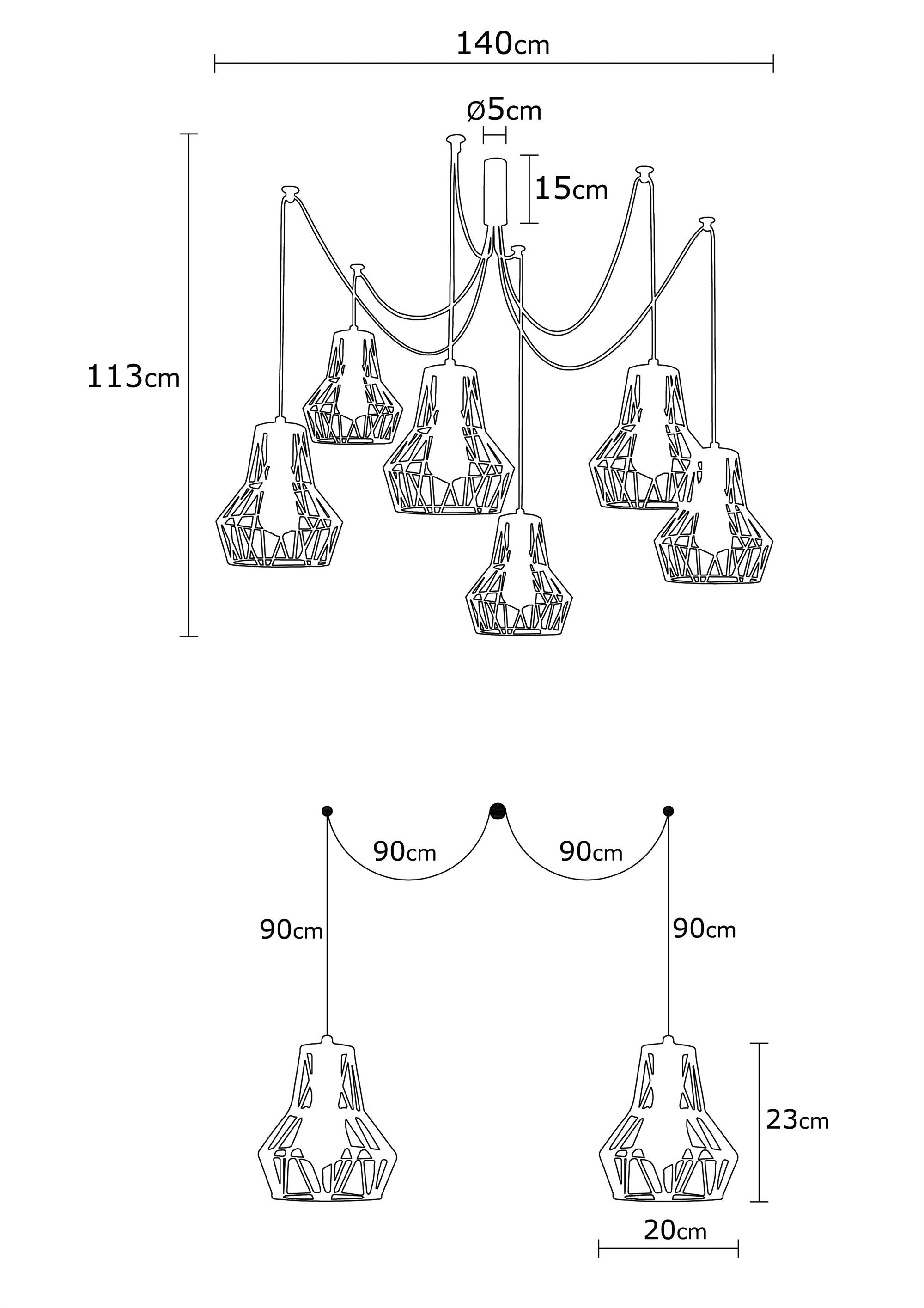 Filo S N 1054 Tel Sarkıt Aydınlatma | ByLamp