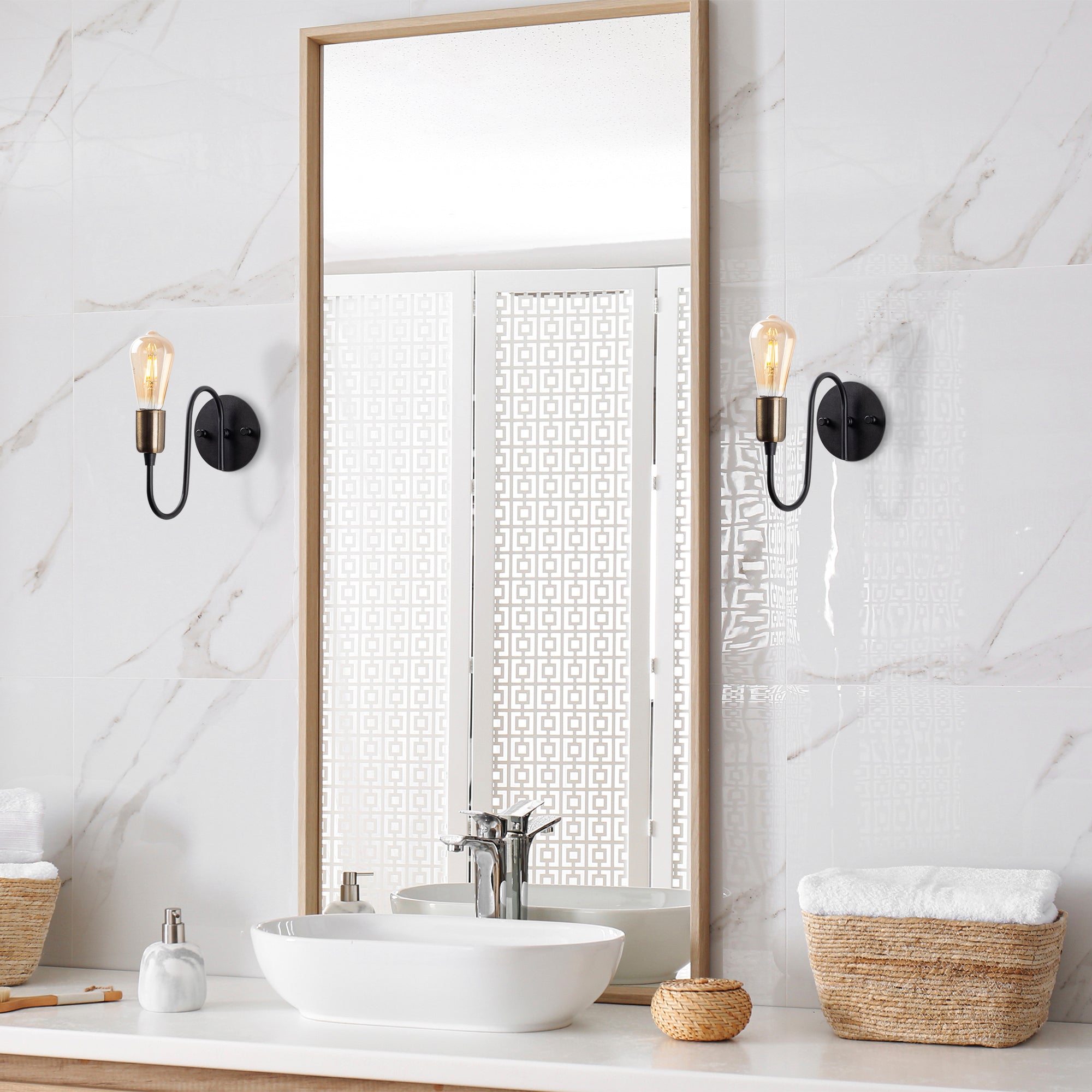 Fırat 11520 Rustik Aplik Duvar Aydınlatma | ByLamp