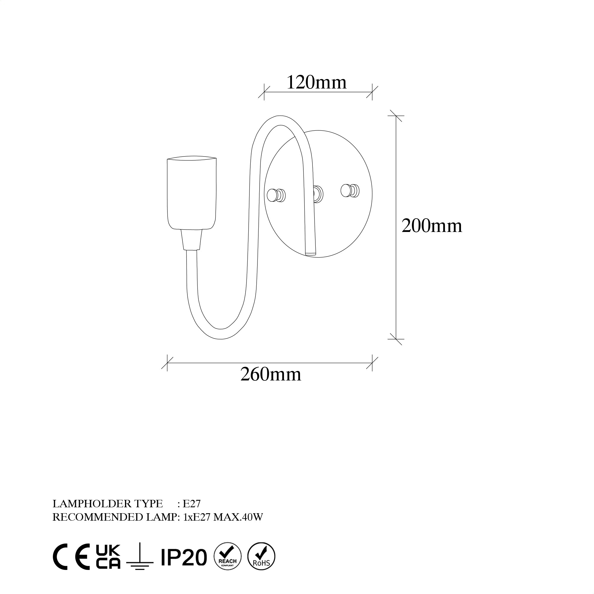 Fırat 11520 Rustik Aplik Duvar Aydınlatma | ByLamp