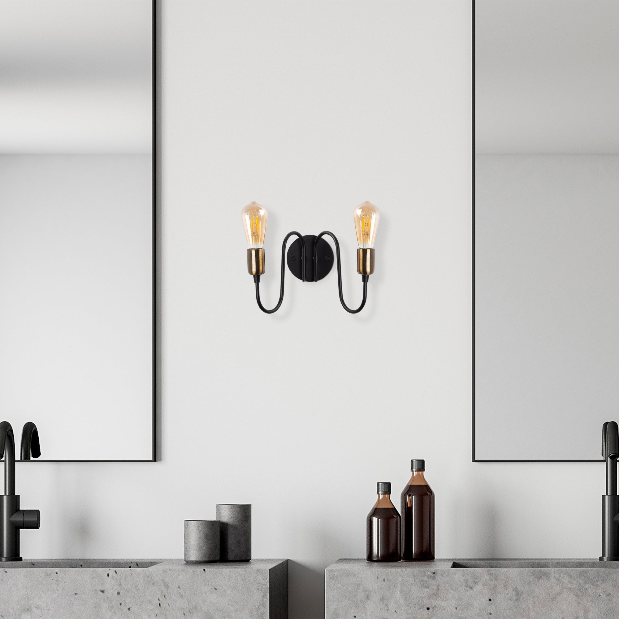 Fırat 11521 Rustik Aplik Duvar Aydınlatma | ByLamp