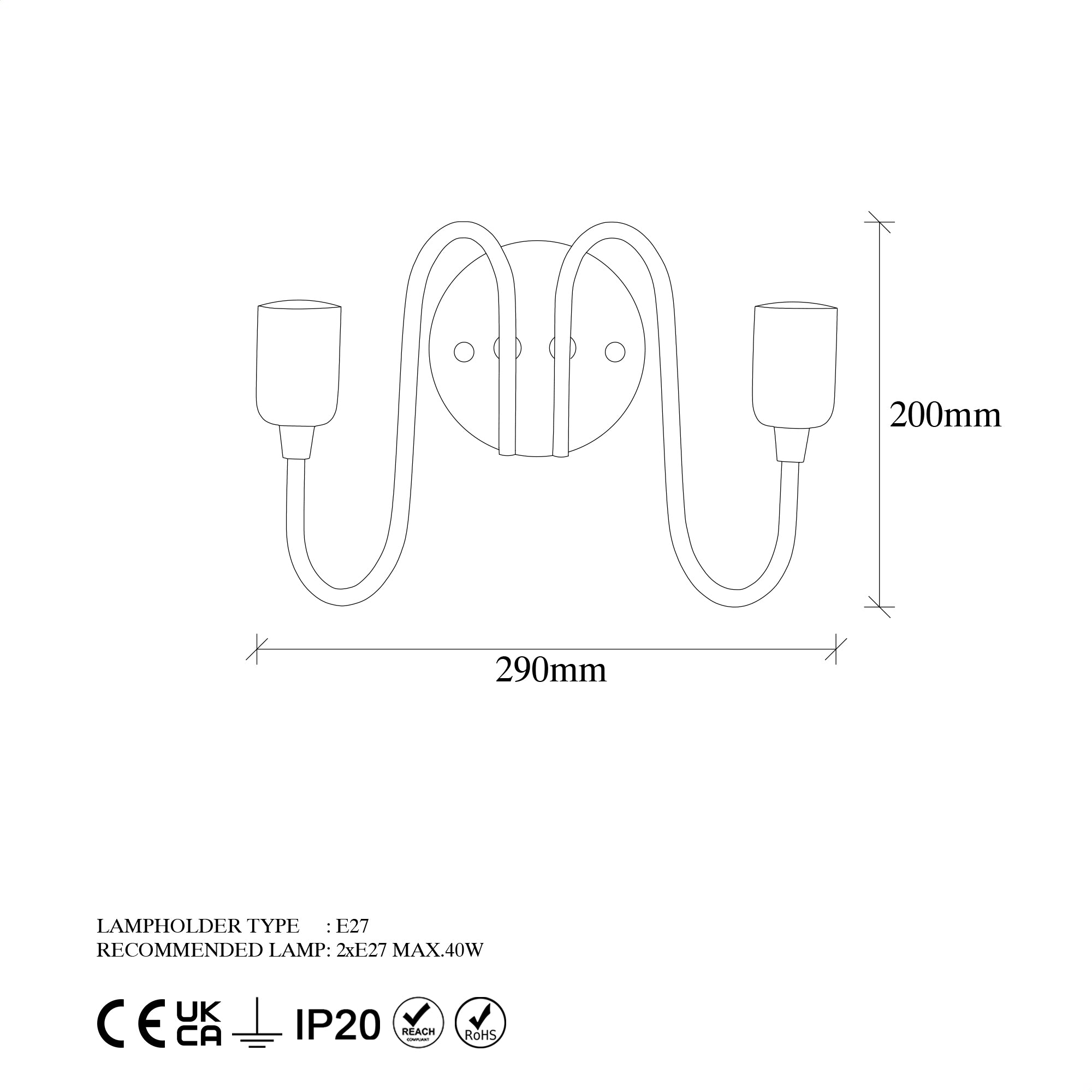 Fırat 11521 Rustik Aplik Duvar Aydınlatma | ByLamp