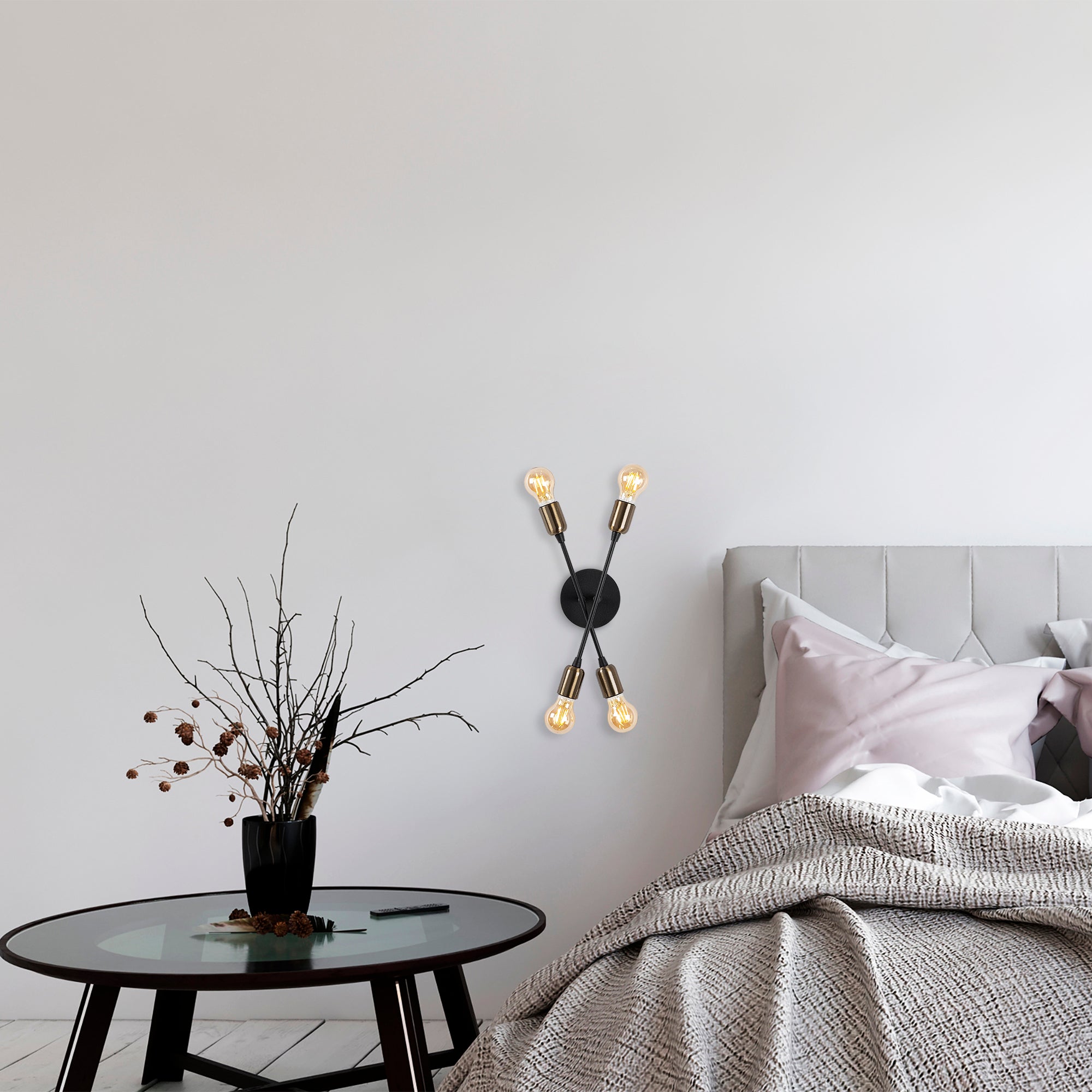 Fleur Nuw 3401 Rustik Aplik Duvar Aydınlatma | ByLamp