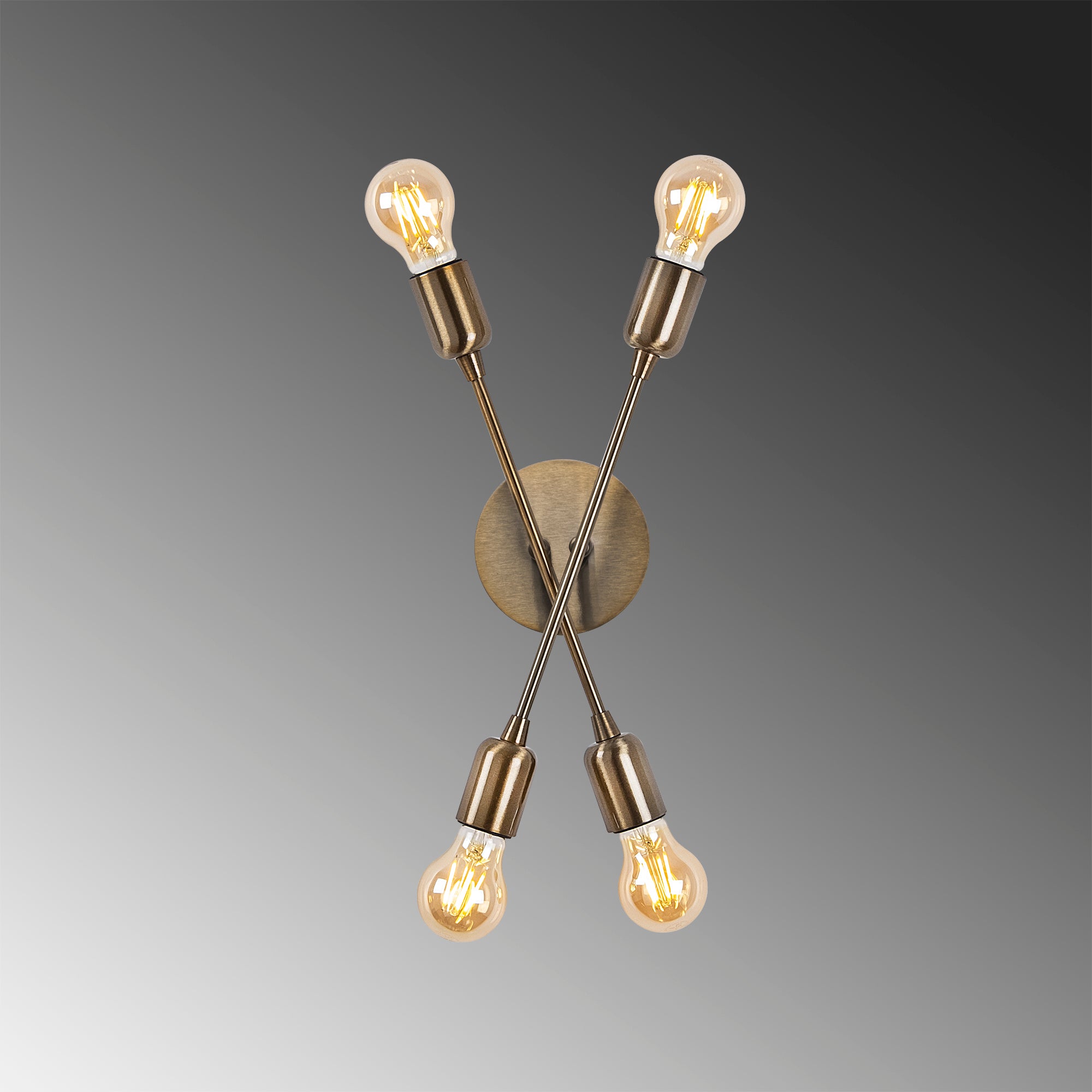 Fleur Nuw 3404 Rustik Aplik Duvar Aydınlatma| ByLamp