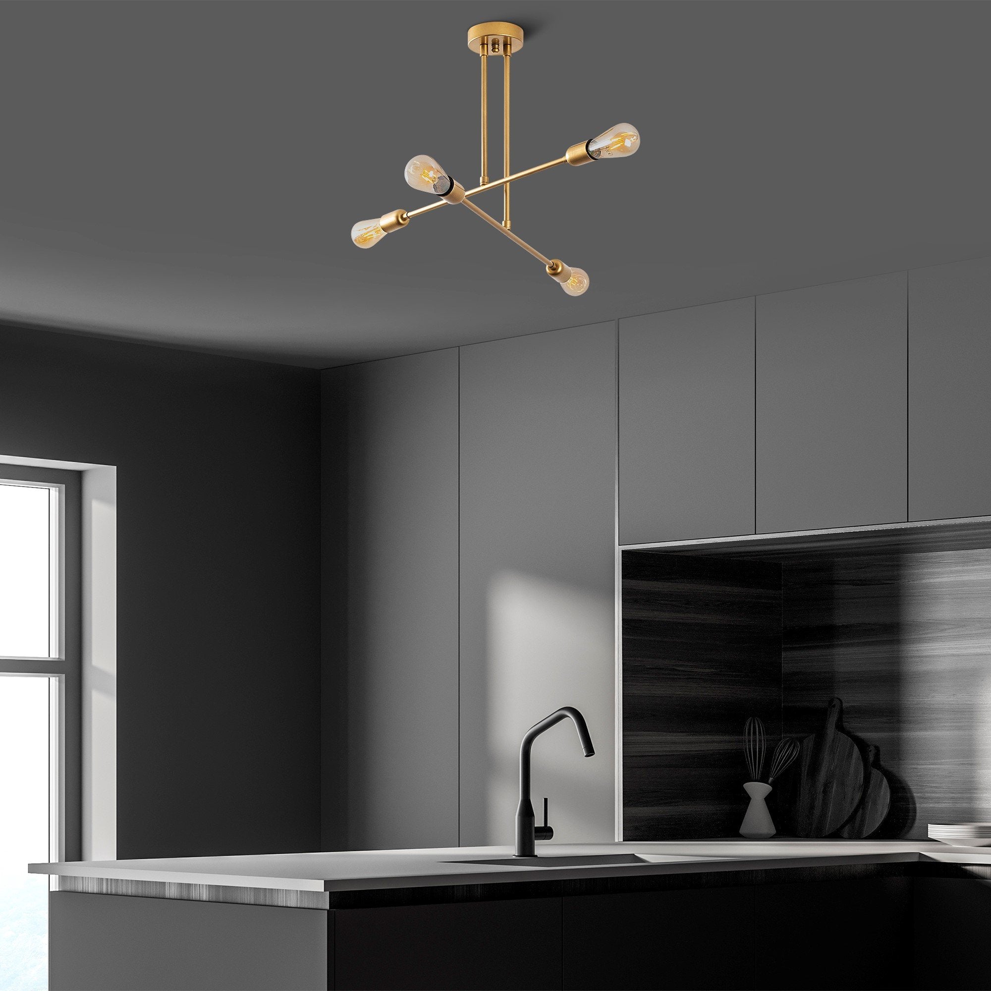 Flower ASR 007 Rustik Avize Aydınlatma | ByLamp