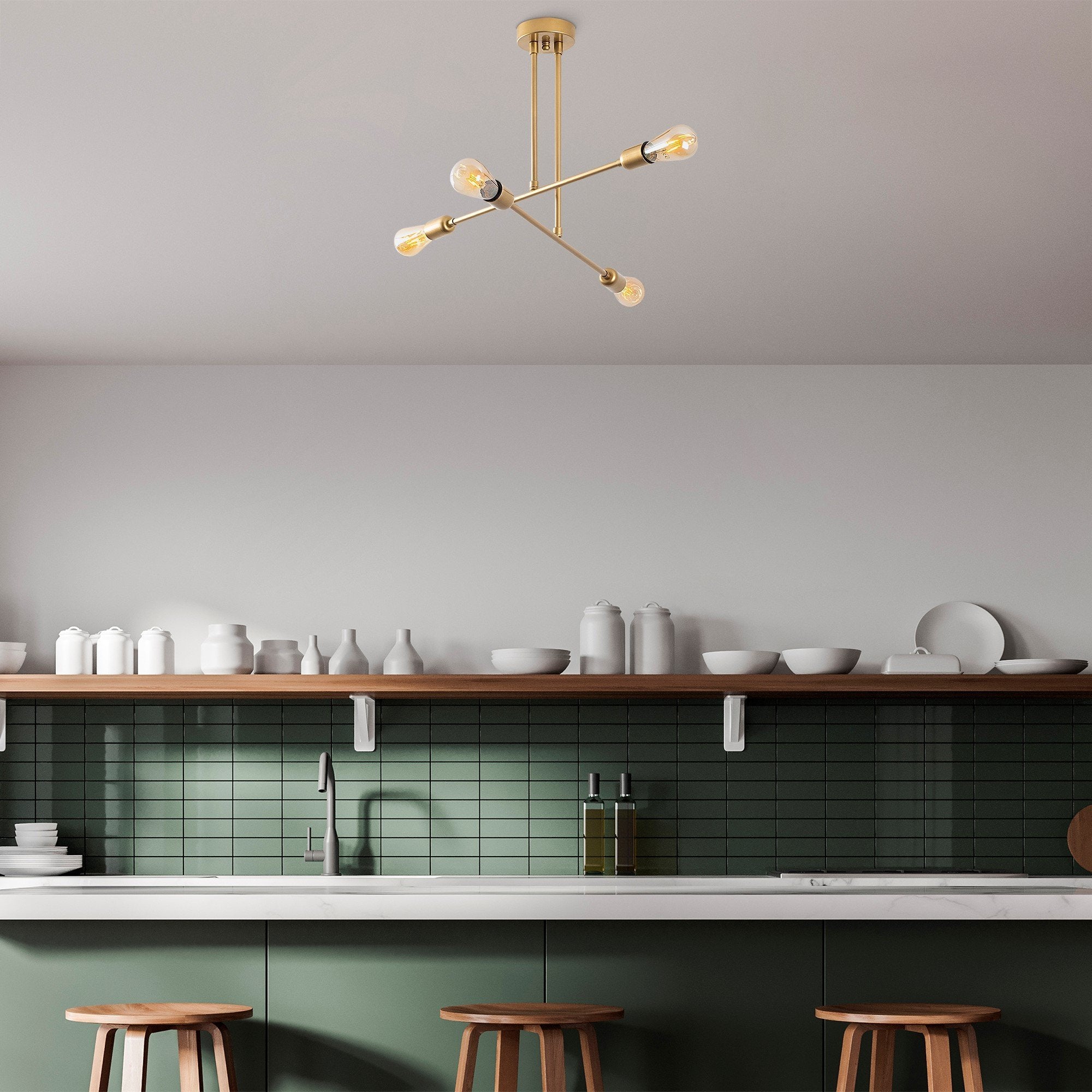 Flower ASR 007 Rustik Avize Aydınlatma | ByLamp