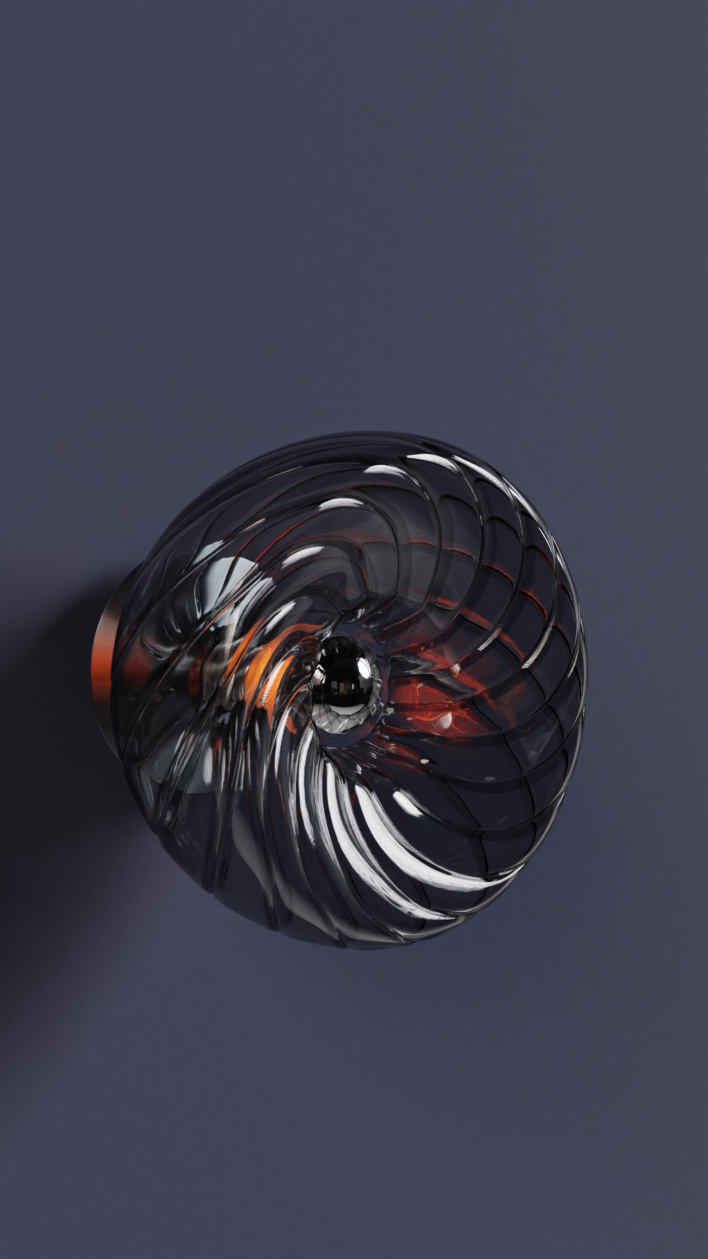 Dönence Aplik Füme Cam Aplik Duvar Aydınlatma | ByLamp