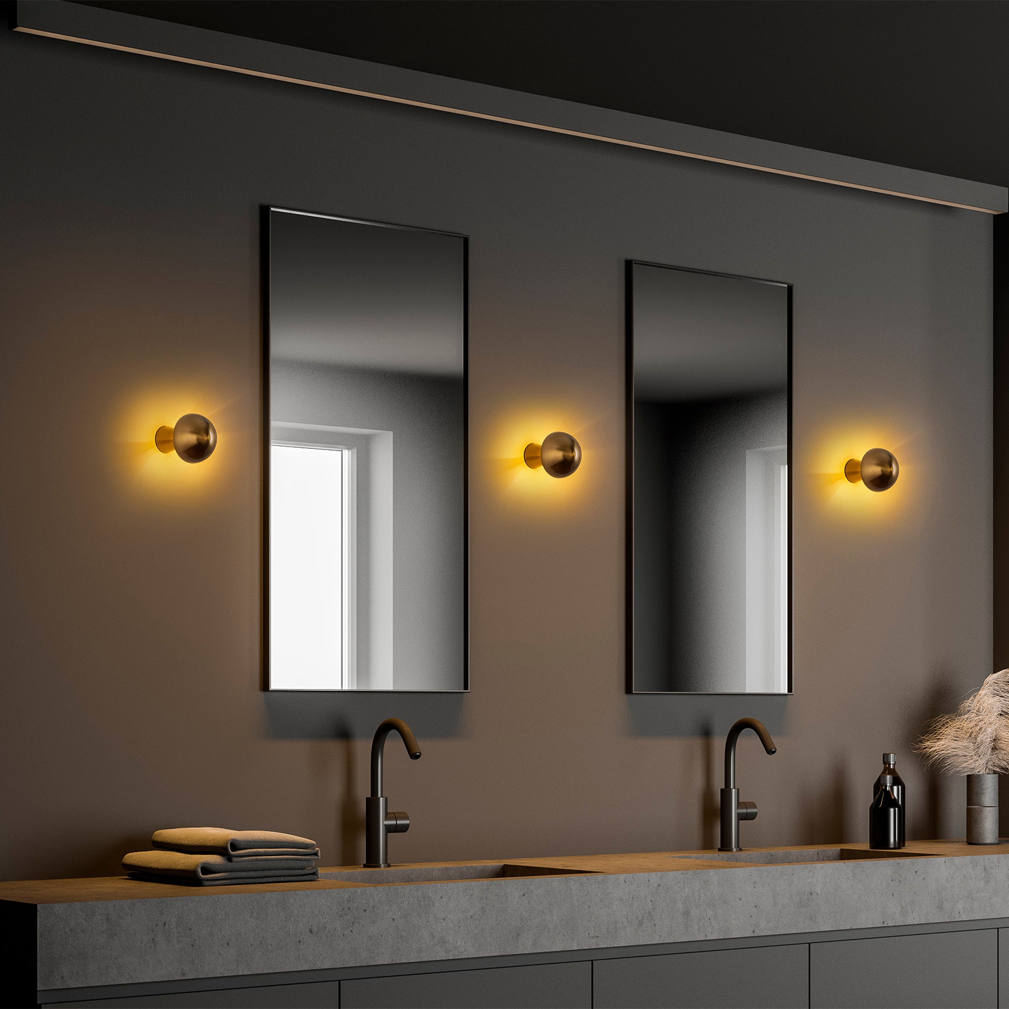 Fungal 13360 Sıvama Aplik Duvar Aydınlatma | ByLamp