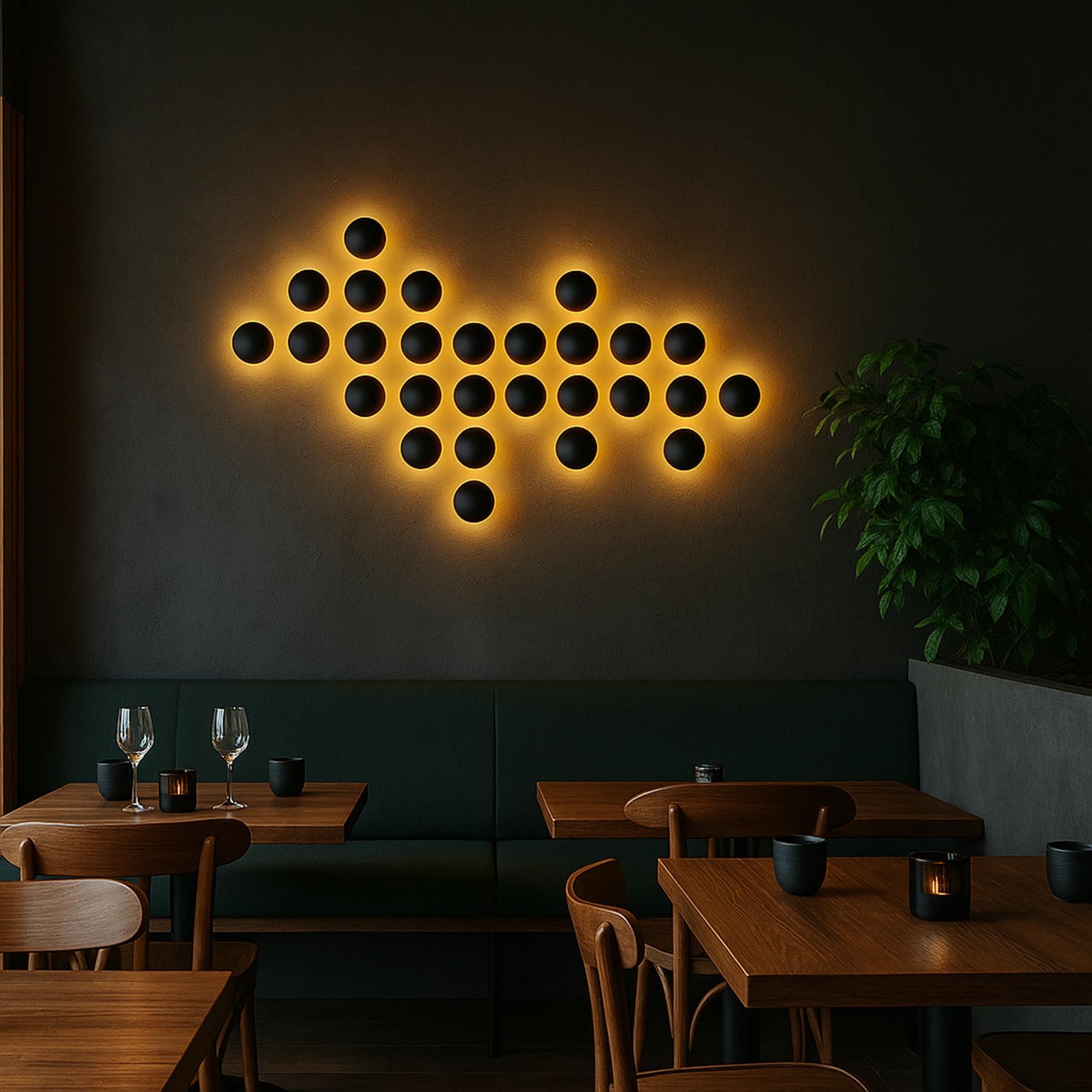 Fungal 13361 A Sıvama Aplik Duvar Aydınlatma | ByLamp