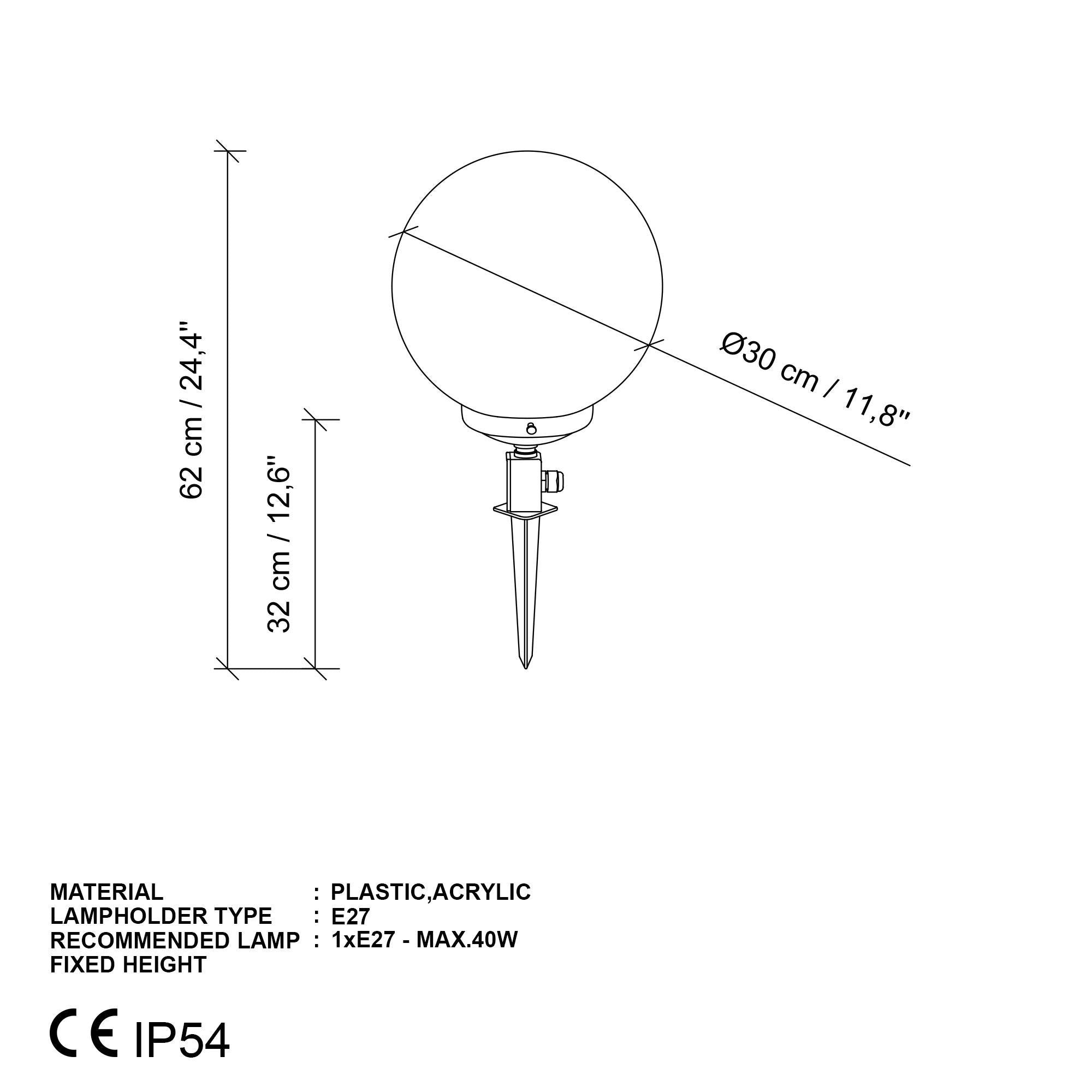 Gloria 14082 30 K Dış Mekan Aydınlatma | ByLamp