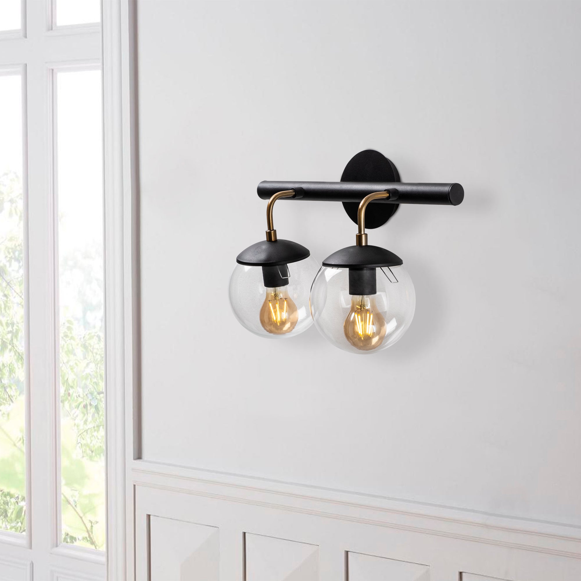 Gondol Nuw 3012 Cam Aplik Duvar Aydınlatma | ByLamp