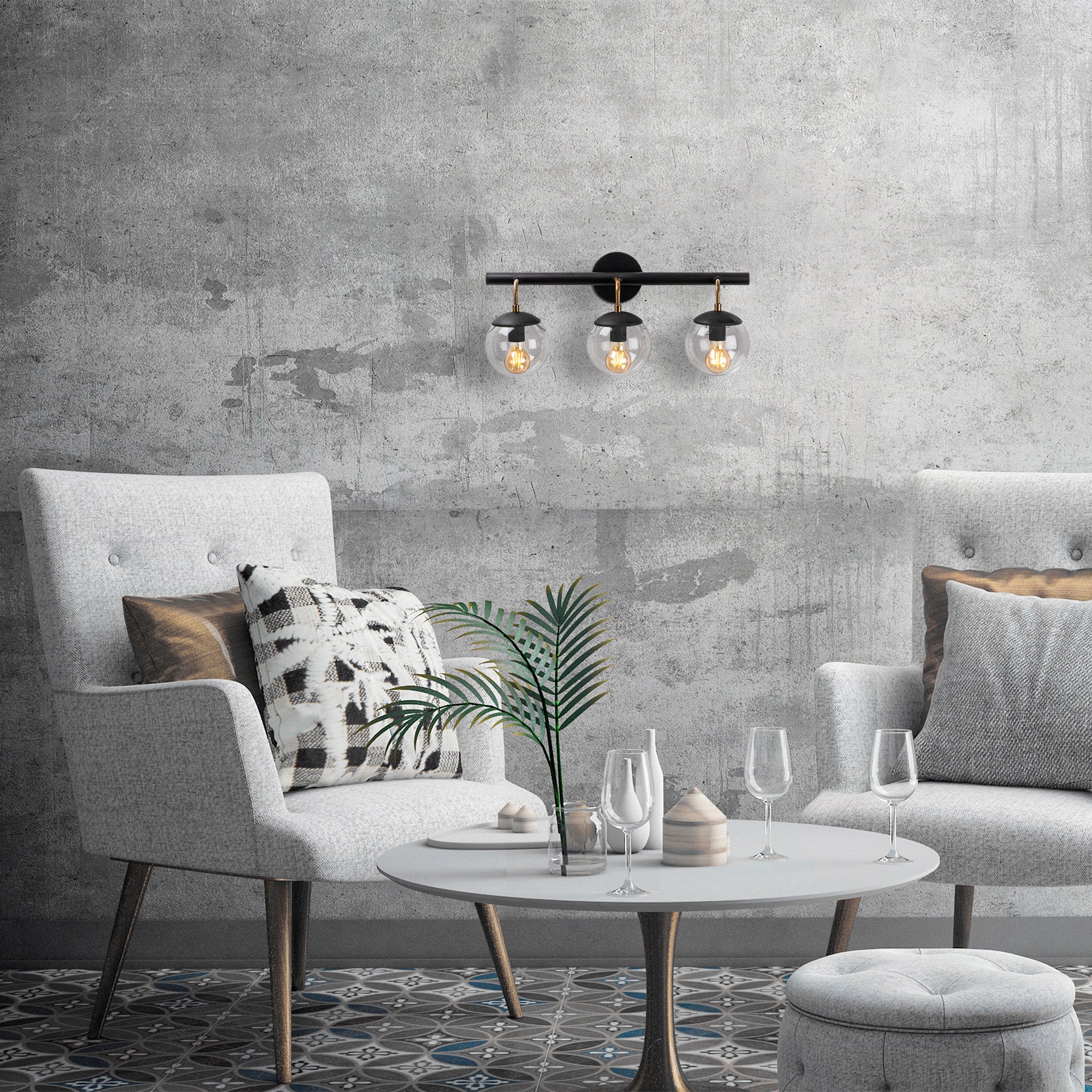 Gondol Nuw 3032 Cam Aplik Duvar Aydınlatma | ByLamp