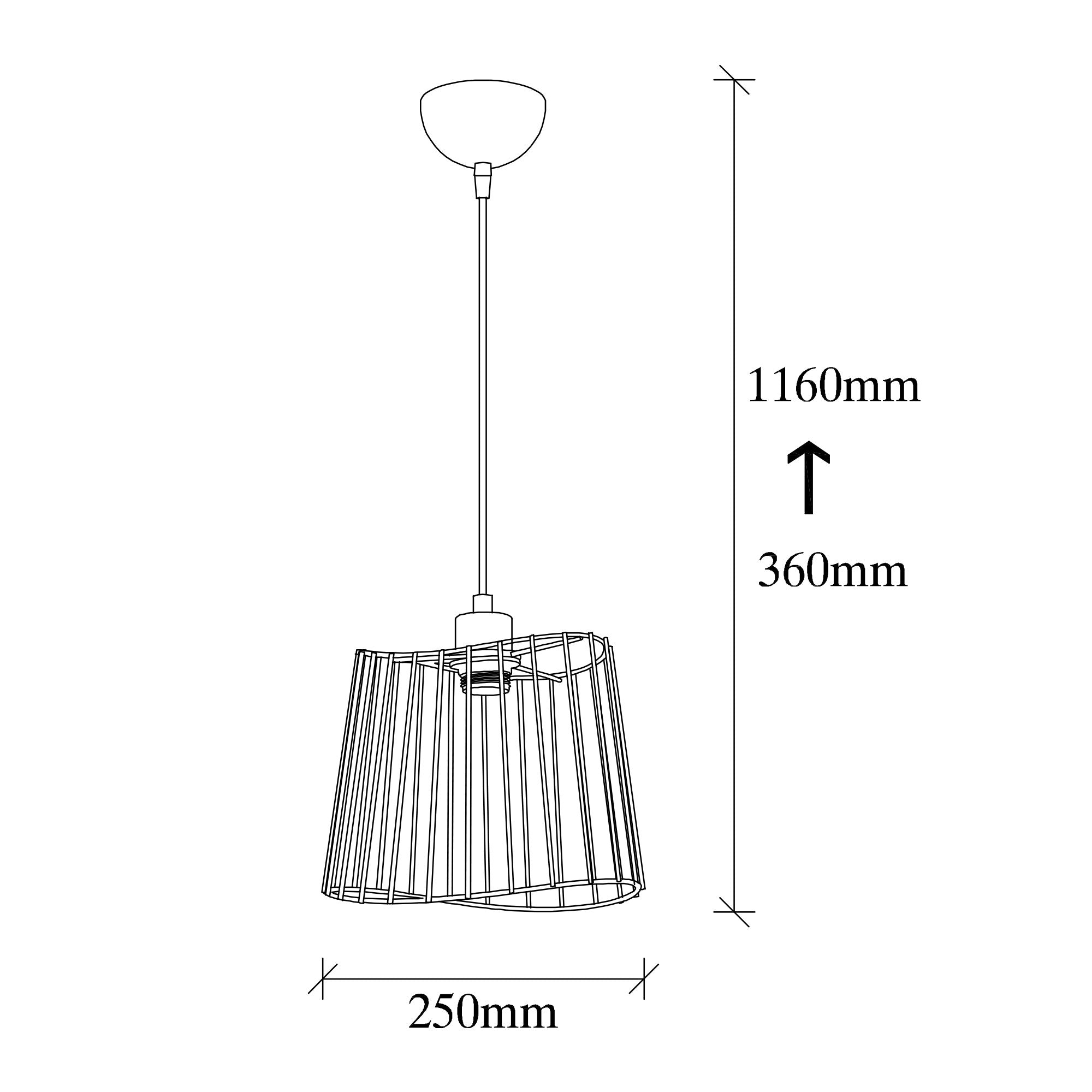 Got Nus 6350 Tel Sarkıt Aydınlatma | ByLamp