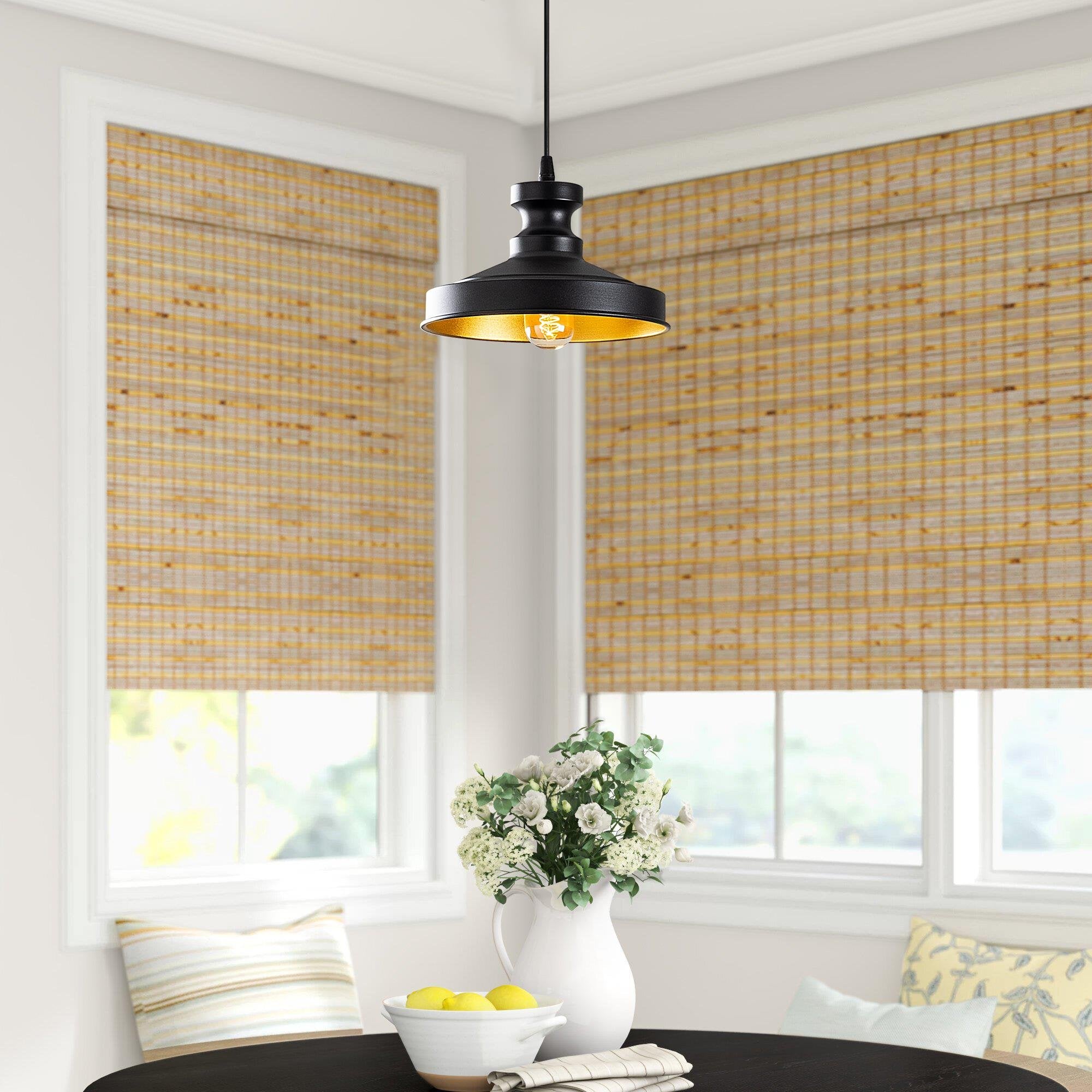 Güllü 182 Black 1 Sıvama Sarkıt Aydınlatma | ByLamp