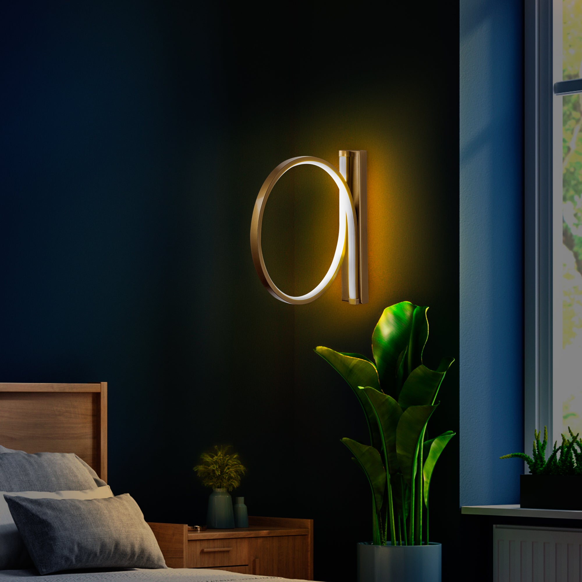 Halka 13305 Led Aplik Duvar Aydınlatma | ByLamp