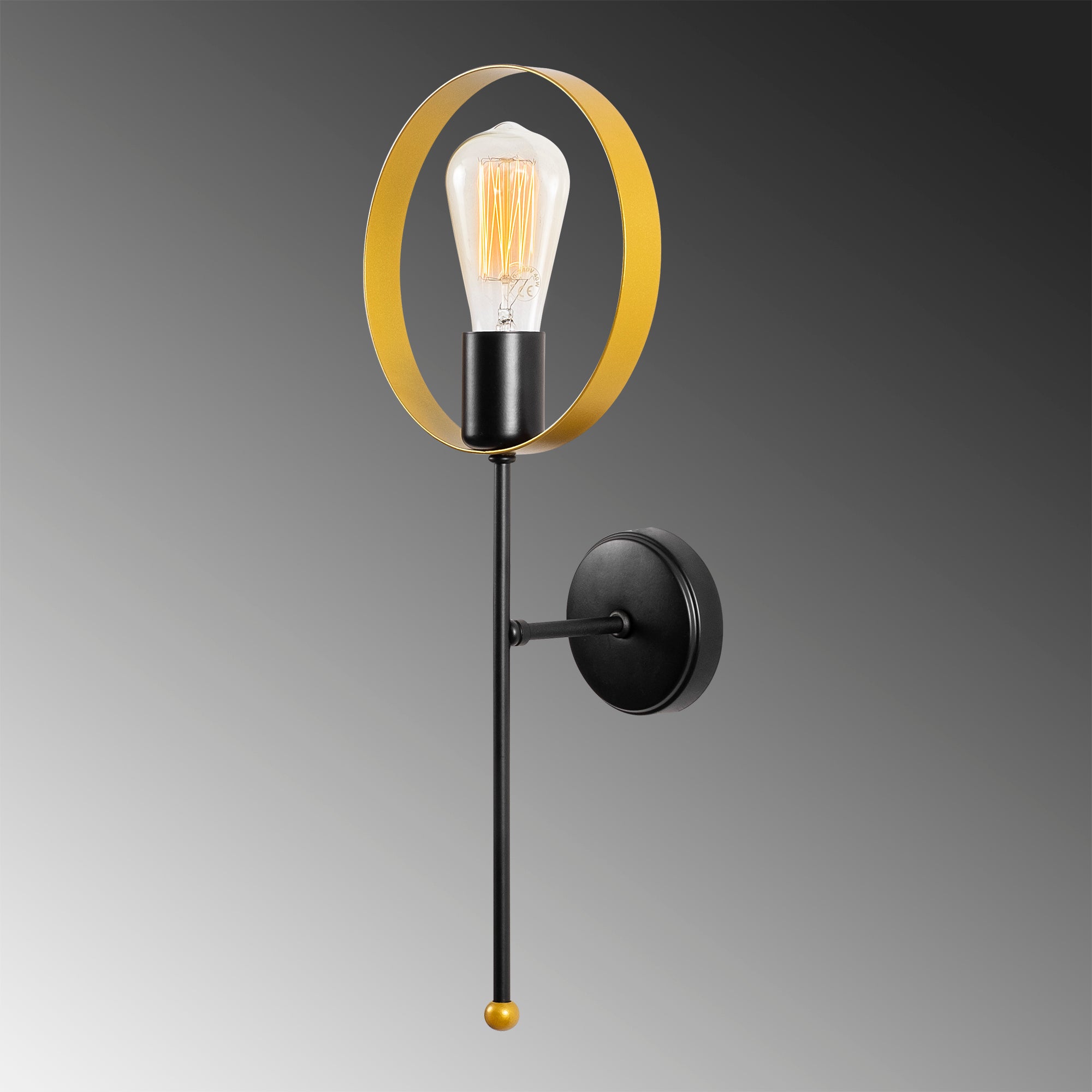 Halka 3936 Rustik Aplik Duvar Aydınlatma | ByLamp