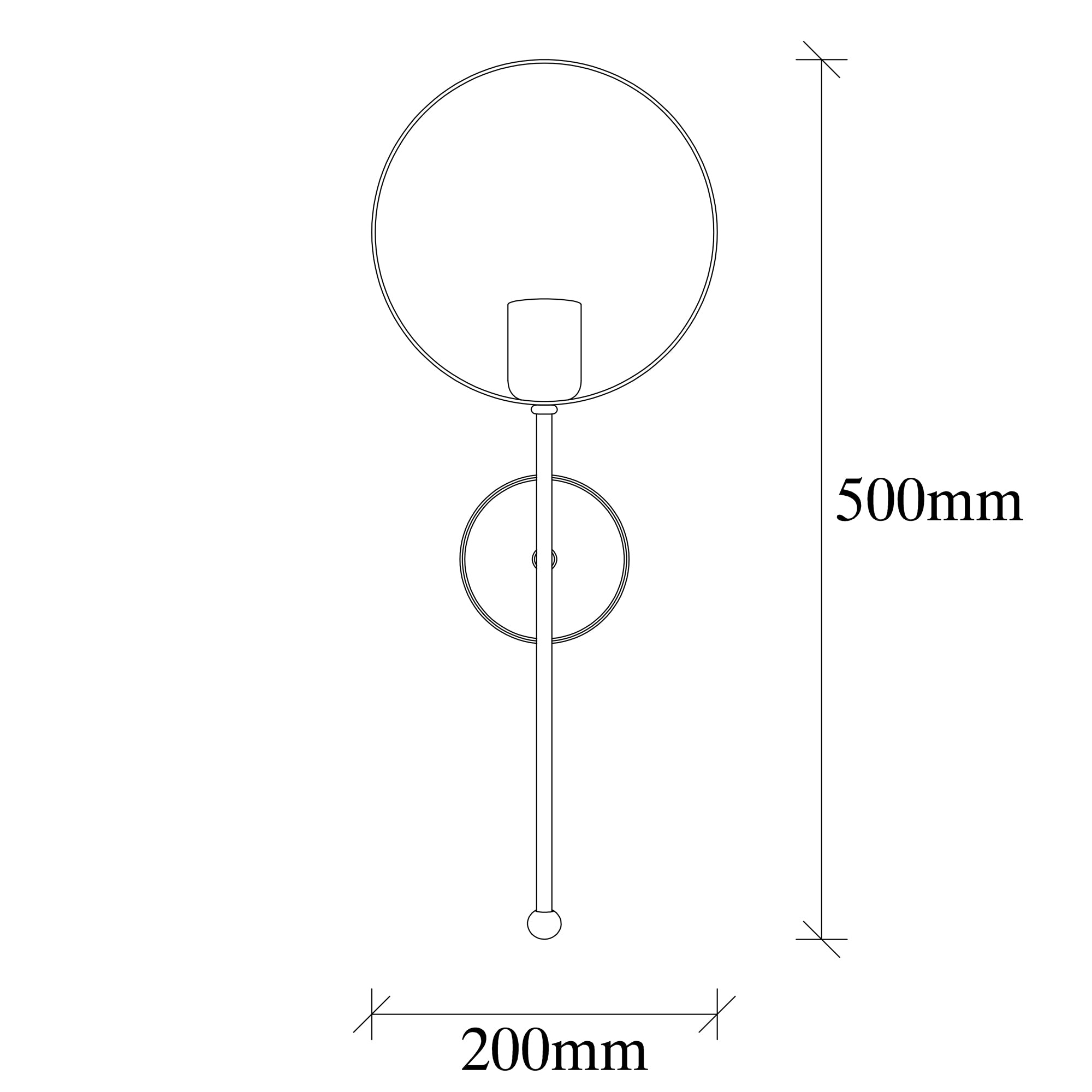 Halka 3936 Rustik Aplik Duvar Aydınlatma | ByLamp