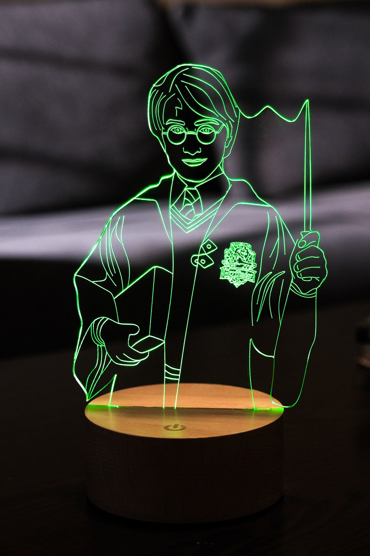 Harry Potter Hogwarts Hediyesi 3 Boyutlu Led Lamba - BYLAMP