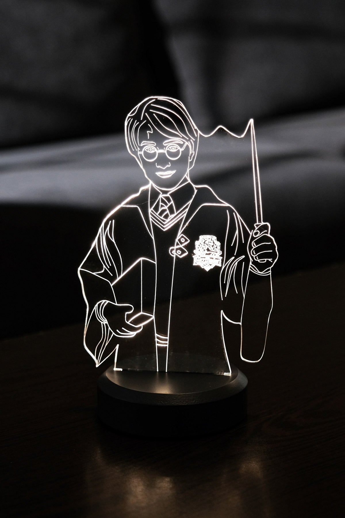 Harry Potter Hogwarts Hediyesi 3 Boyutlu Led Lamba - BYLAMP