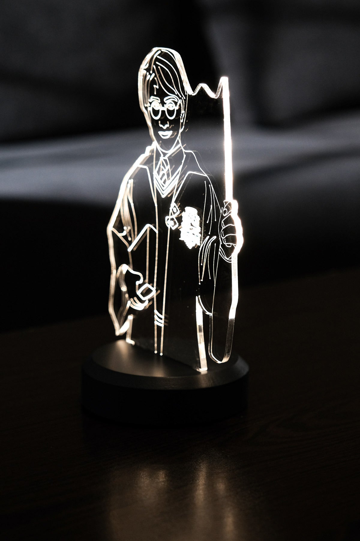 Harry Potter Hogwarts Hediyesi 3 Boyutlu Led Lamba - BYLAMP