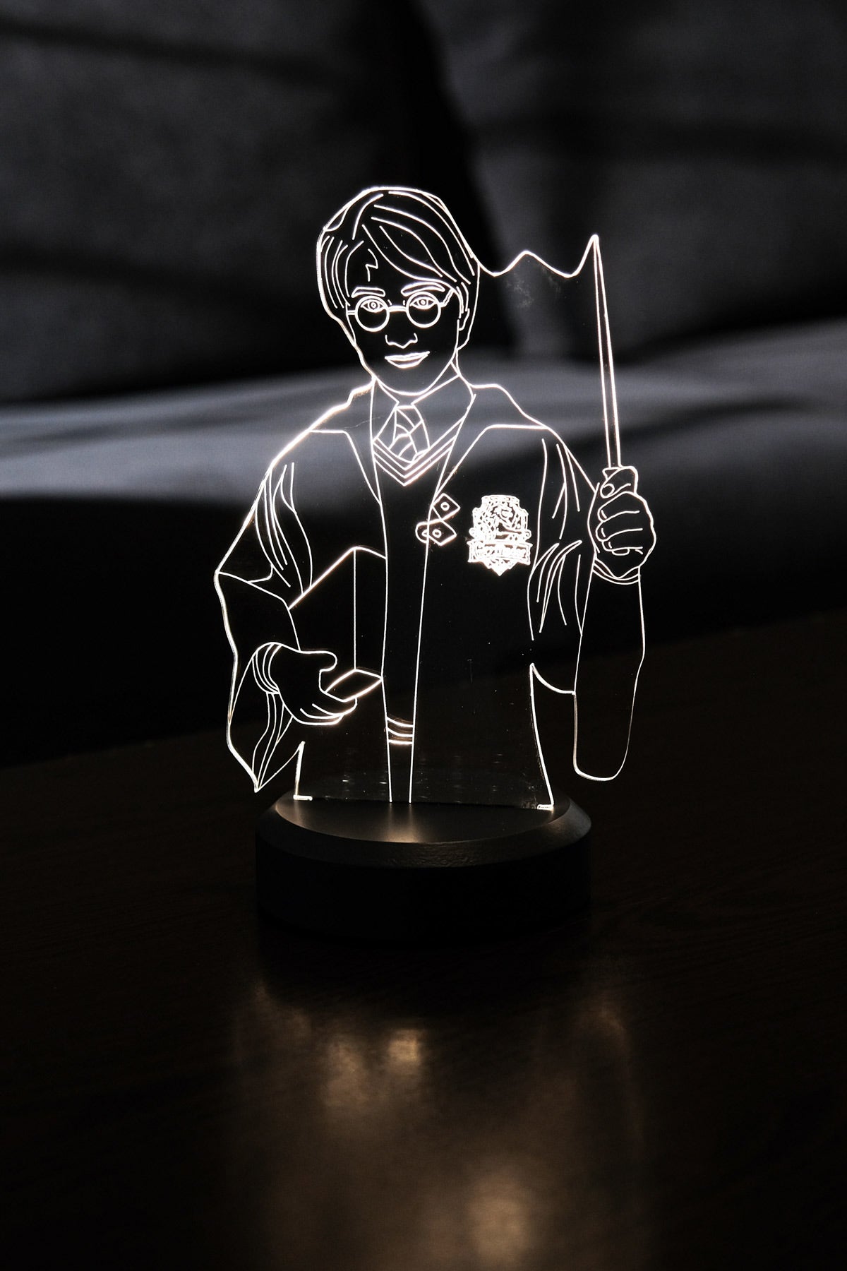 Harry Potter Hogwarts Hediyesi 3 Boyutlu Led Lamba - BYLAMP